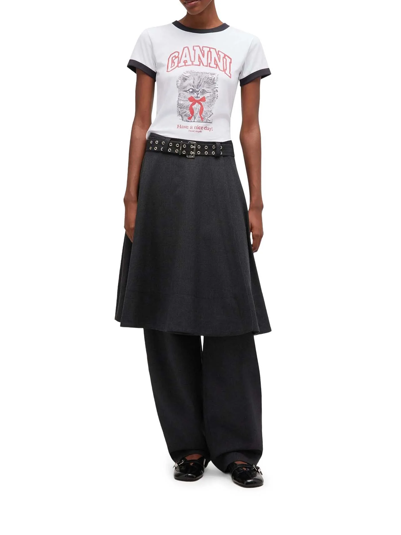 SHORT-SLEEVED T-SHIRT WITH PRINT - Image 2