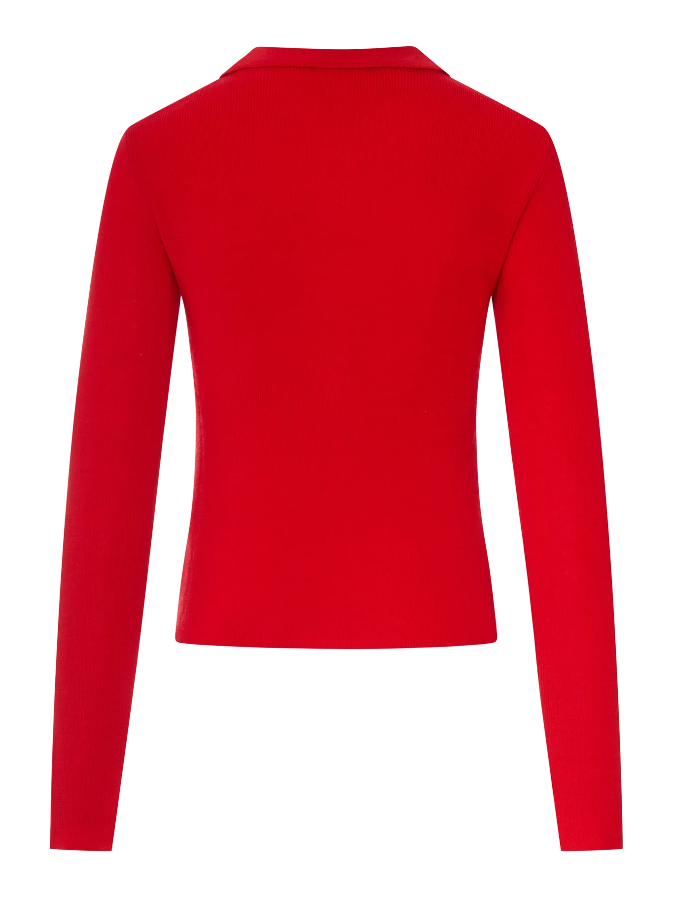 WOOL POLO SHIRT WITH EMBROIDERED LOGO - Image 2