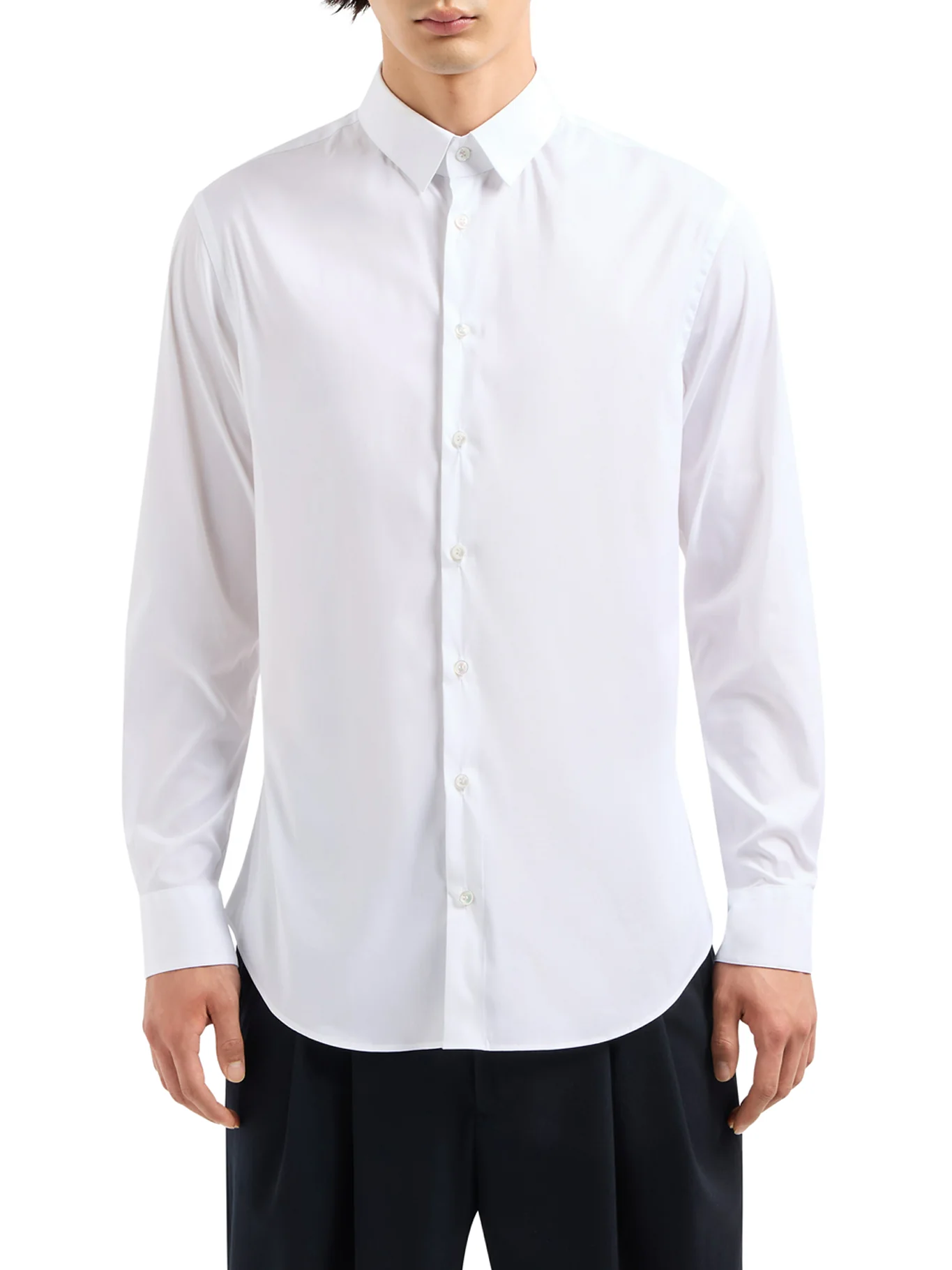 SLIM FIT COTTON SHIRT - Image 3
