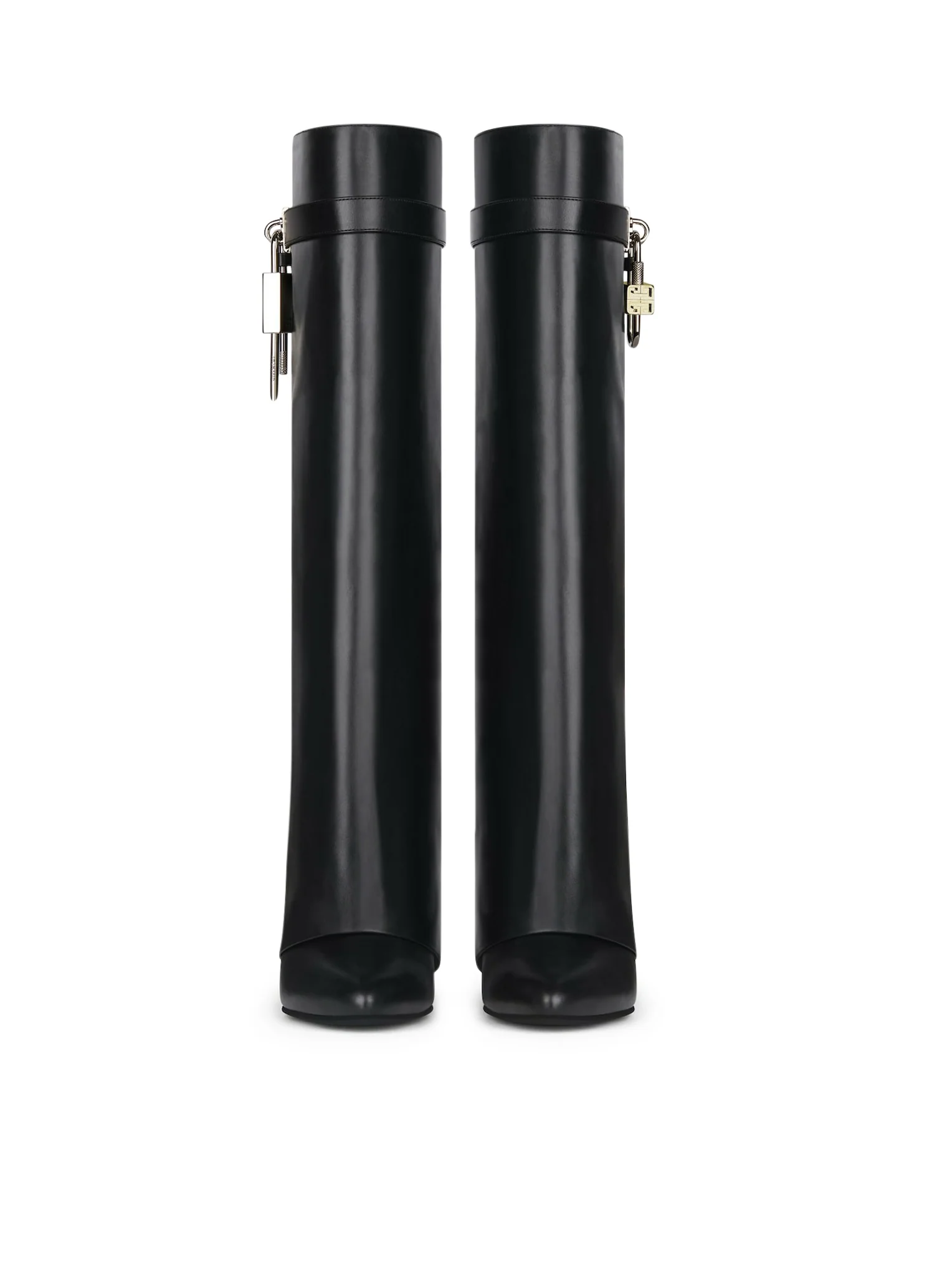 SHARK LOCK LEATHER WIDE FIT BOOTS - Image 2