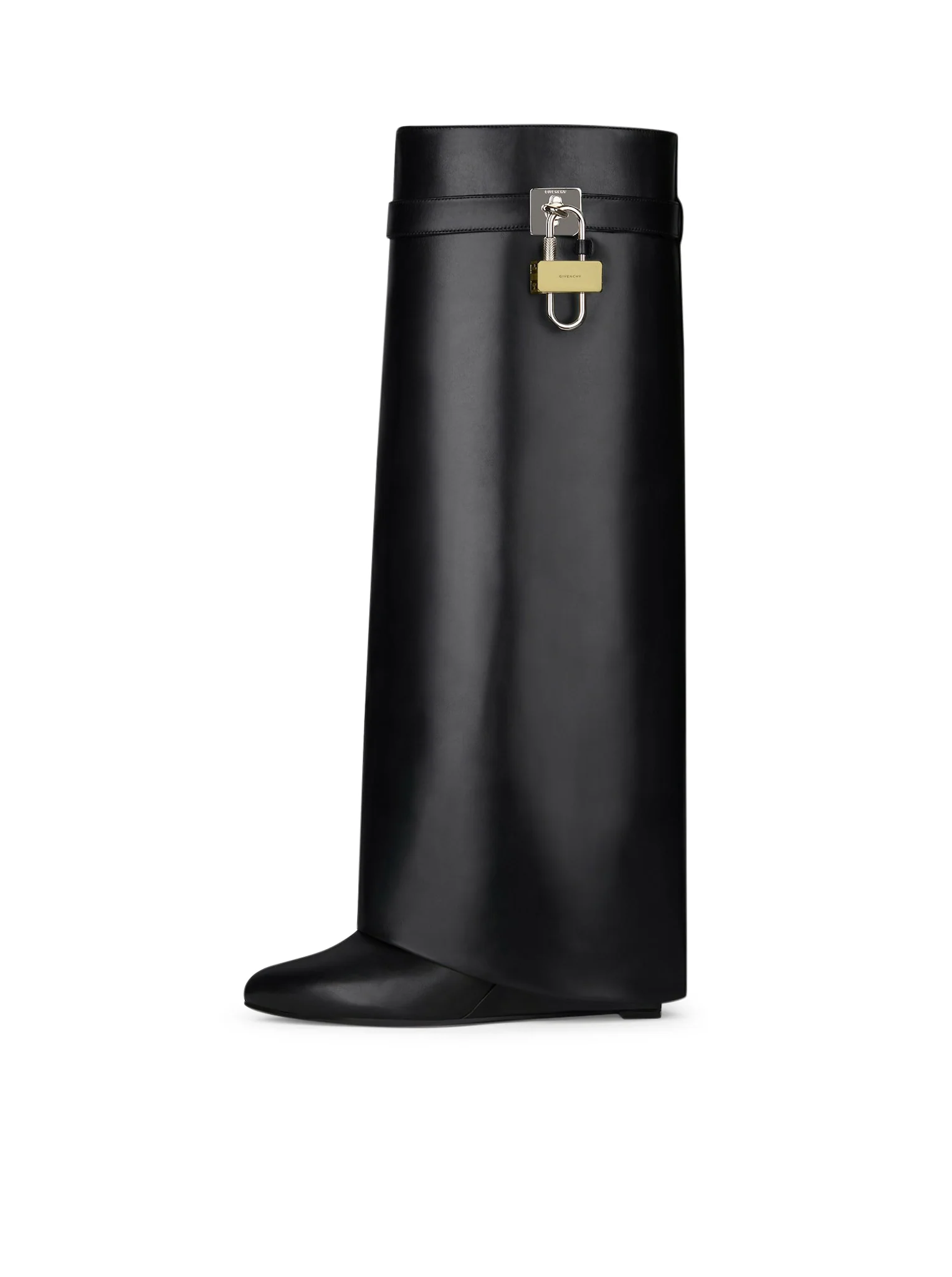 SHARK LOCK LEATHER WIDE FIT BOOTS - Image 4
