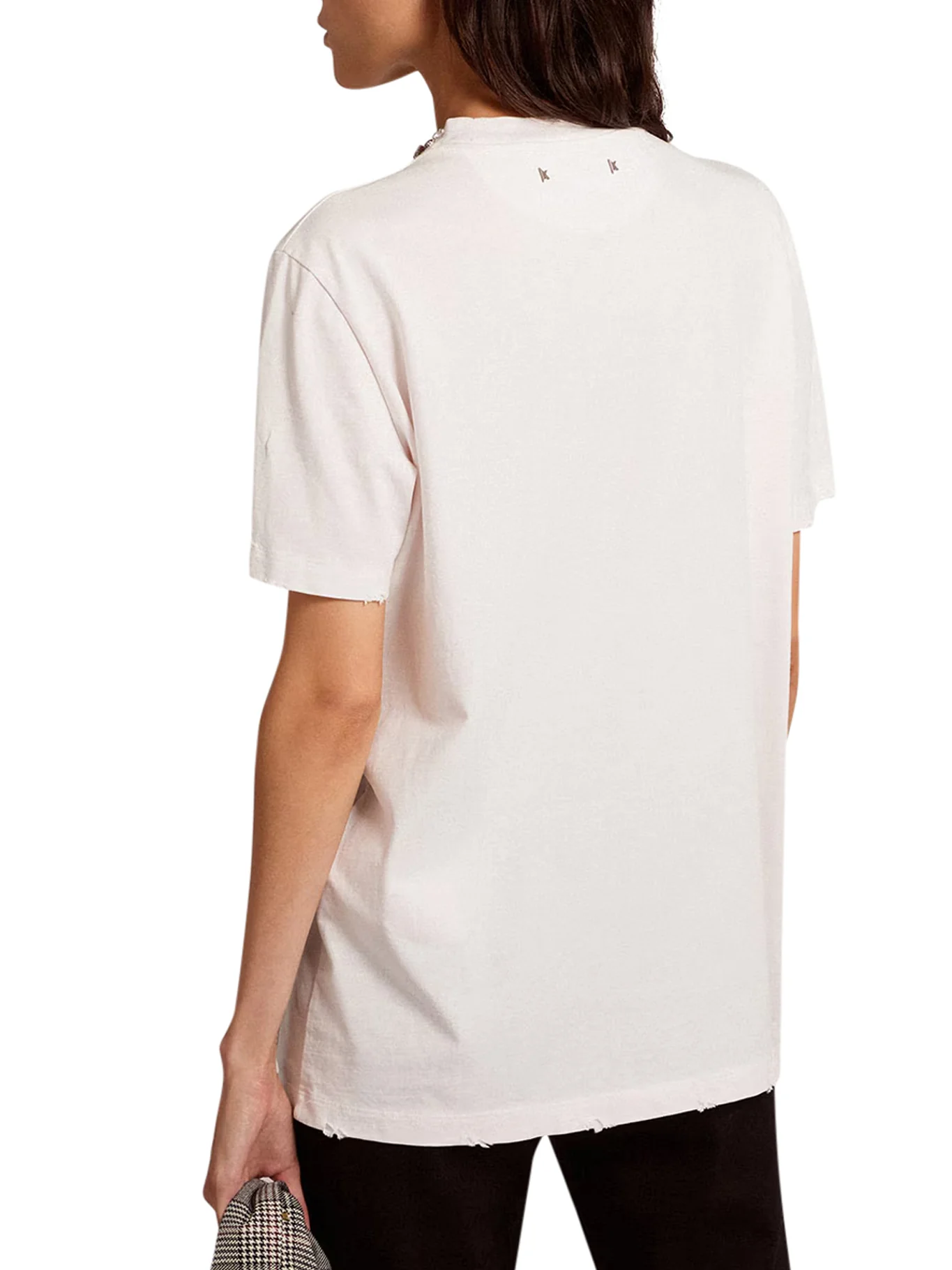 COTTON T-SHIRT WITH CRYSTALS - Image 3