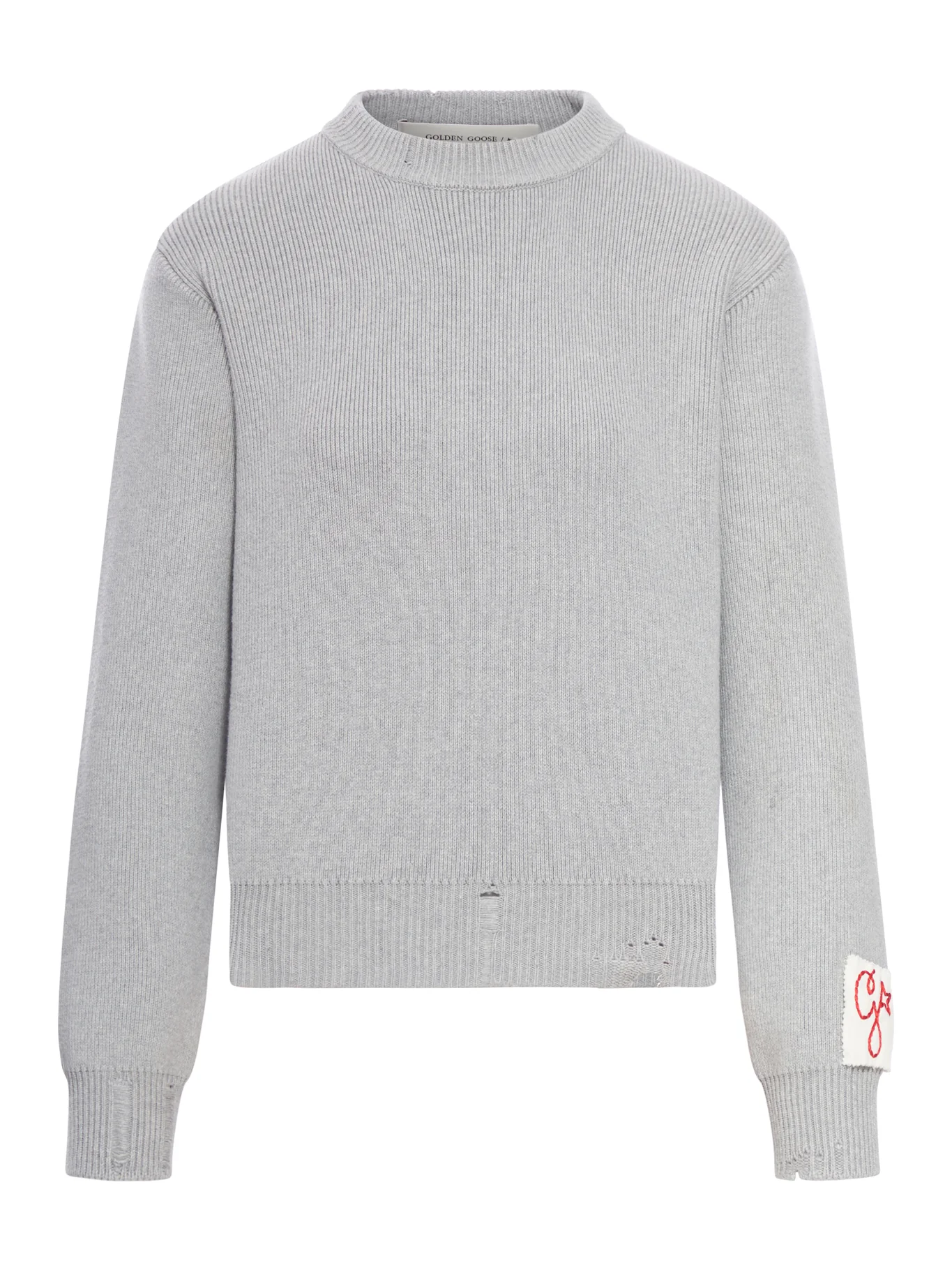 SWEATER WITH A LIVED EFFECT