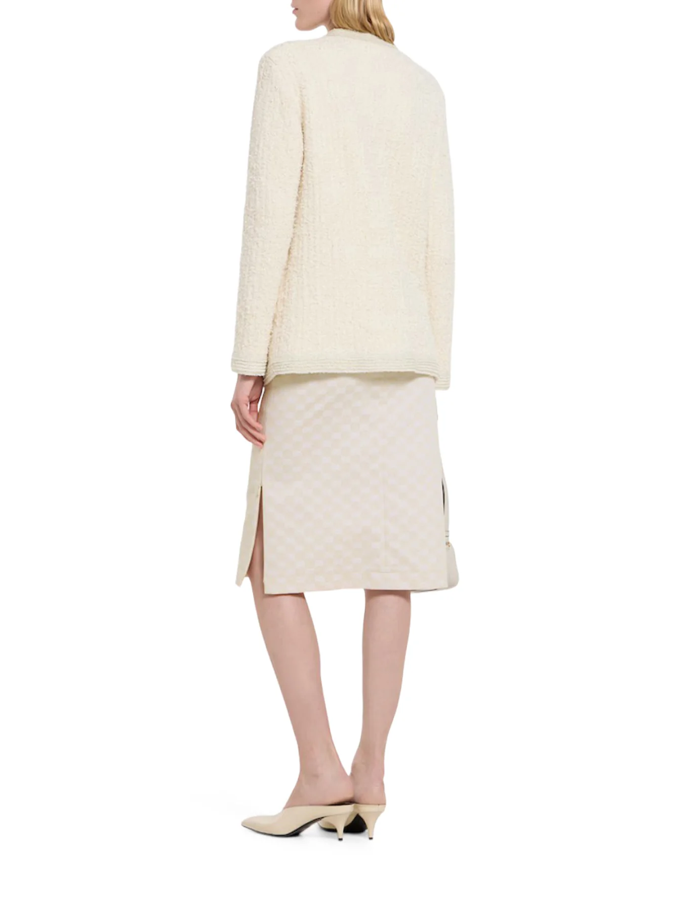BOUCLE WOOL CARDIGAN - Image 3