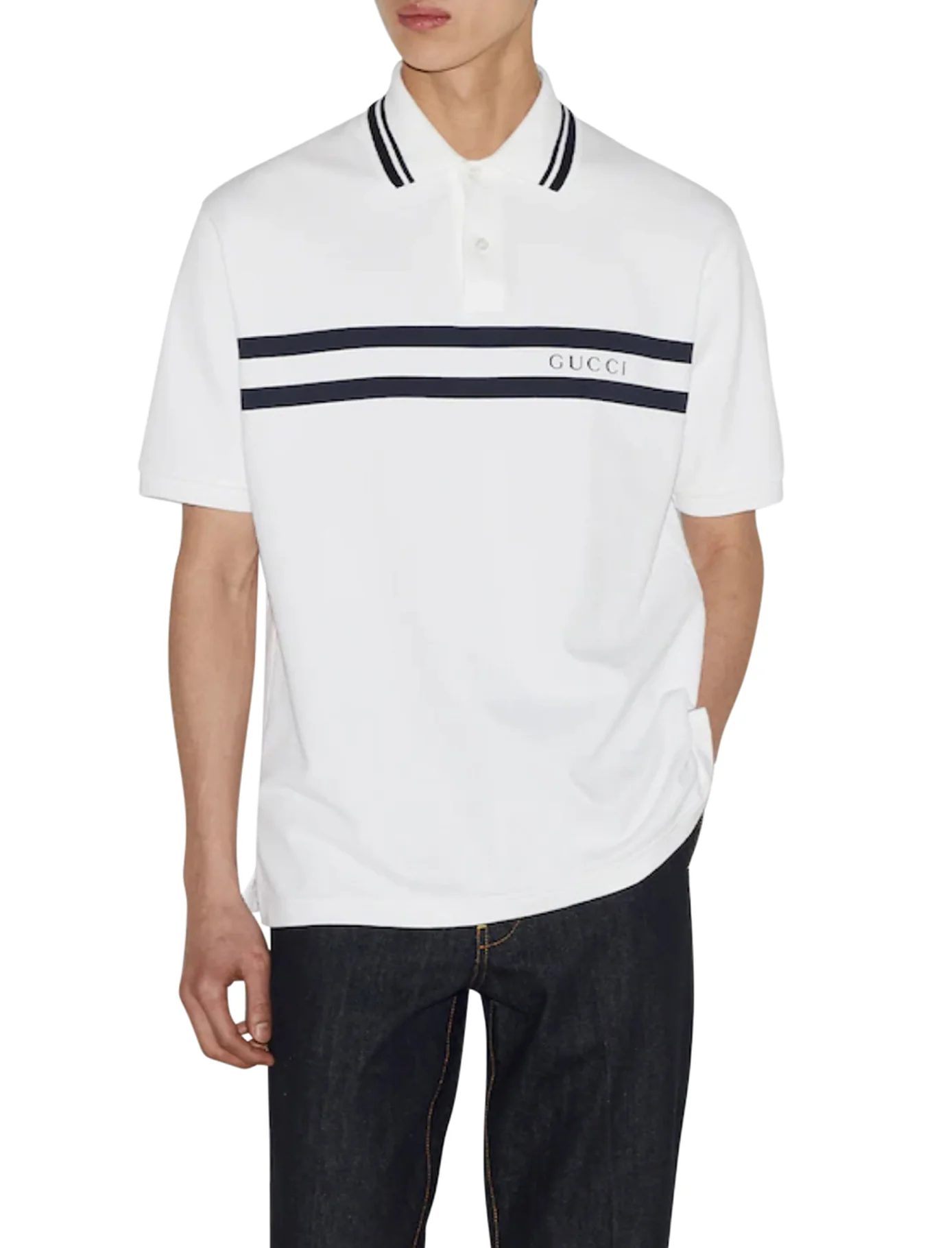 COTTON PIQUET POLO SHIRT - Image 3