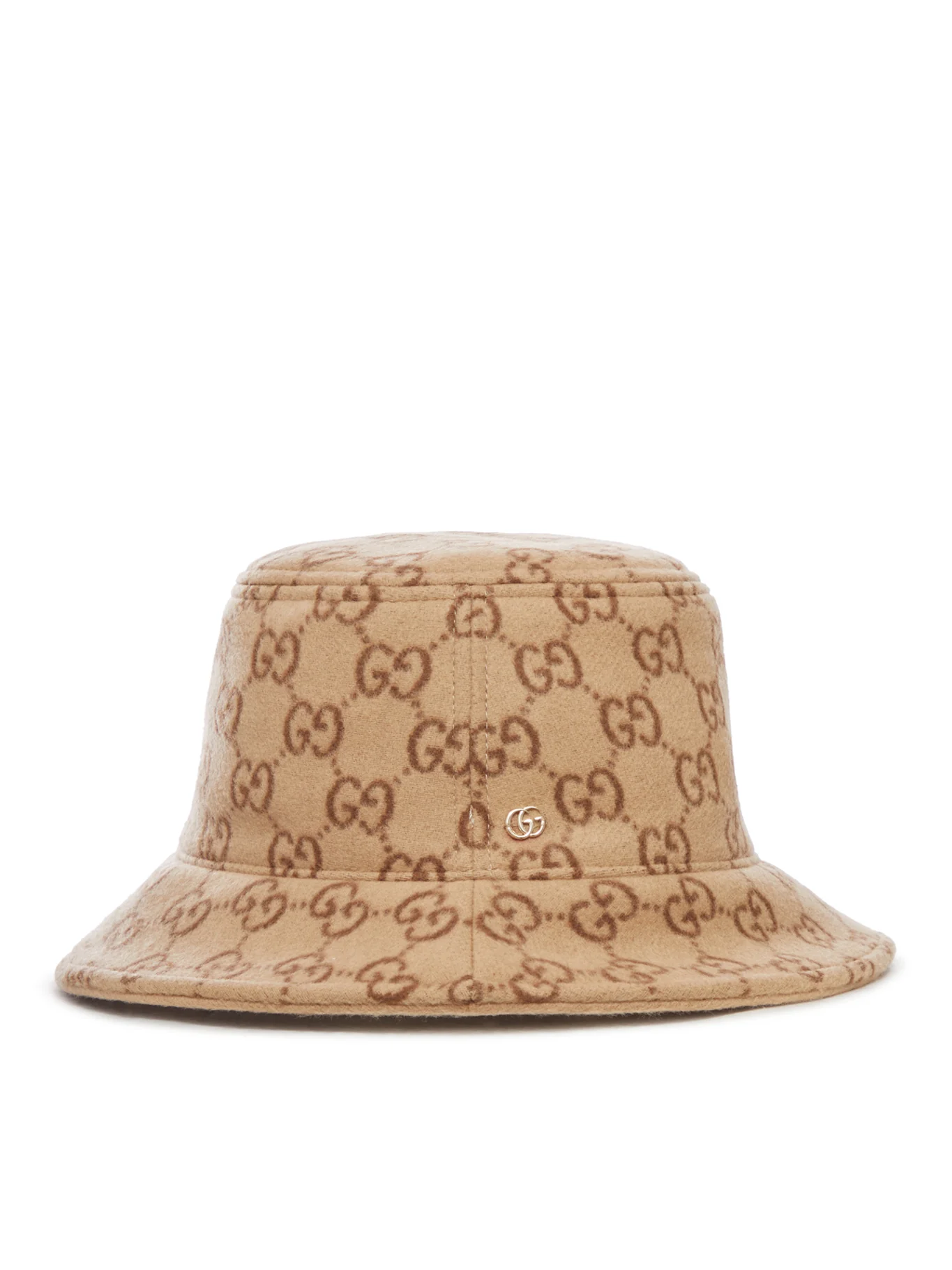 GG JACQUARD WOOL BOB HAT - Image 2