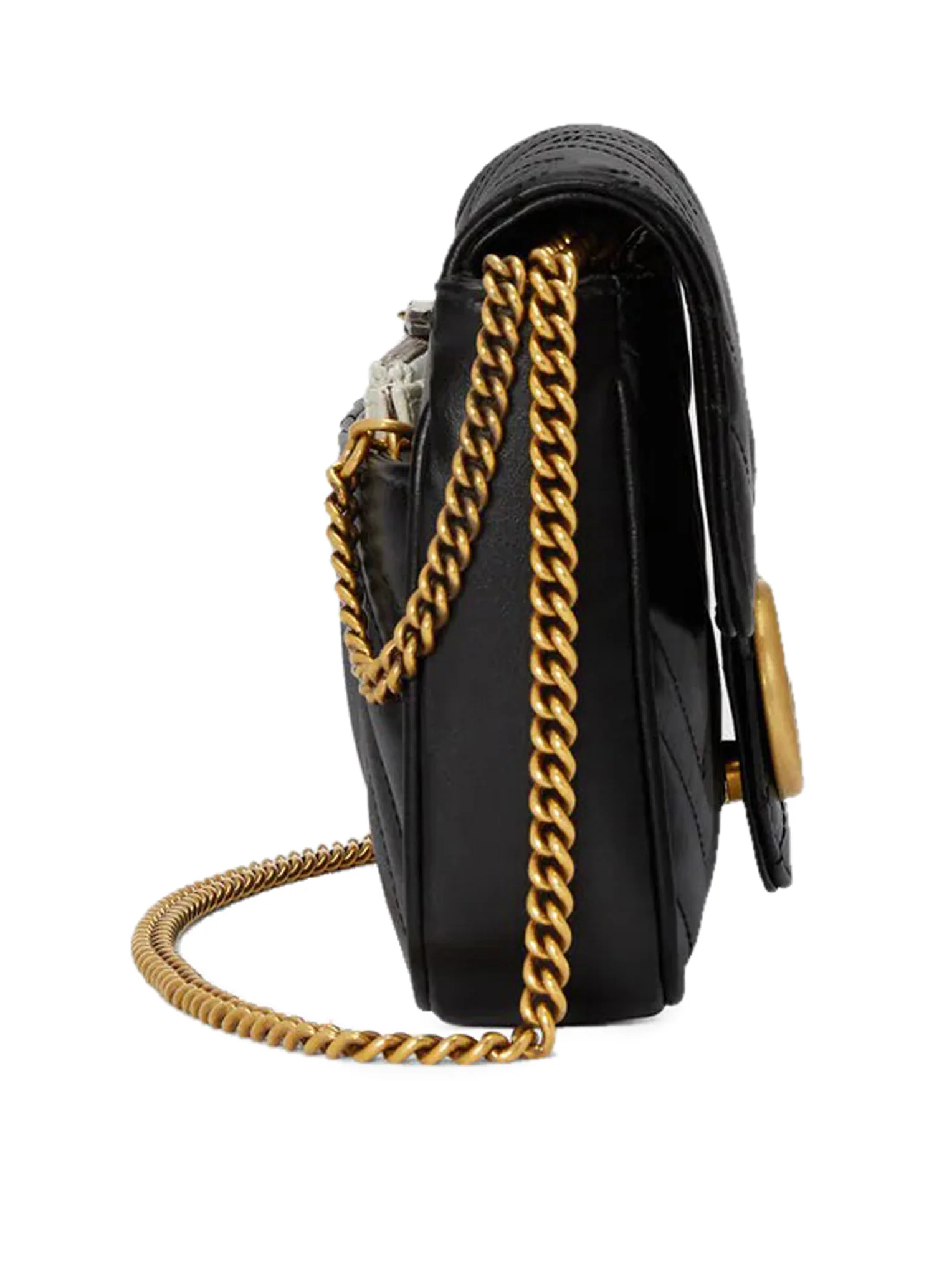 GG MARMONT MINI WALLET WITH CHAIN AND CARD HOLDER - Image 6