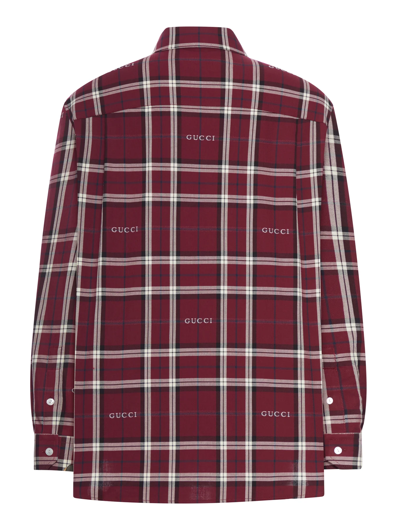 JACQUARD COTTON TARTAN SHIRT - Image 2
