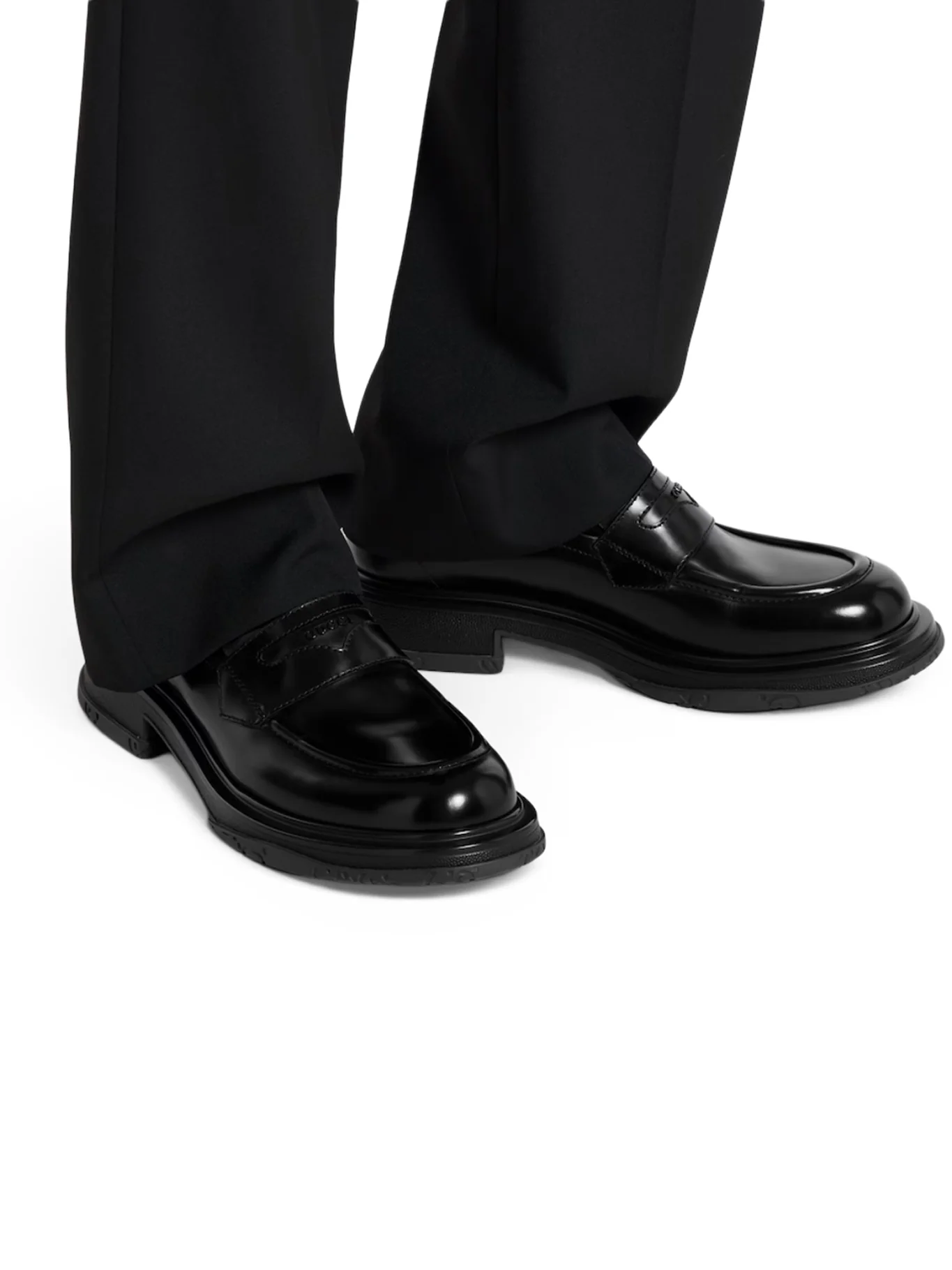 LOAFER WITH TONE-ON-TONE LOGO - Image 3