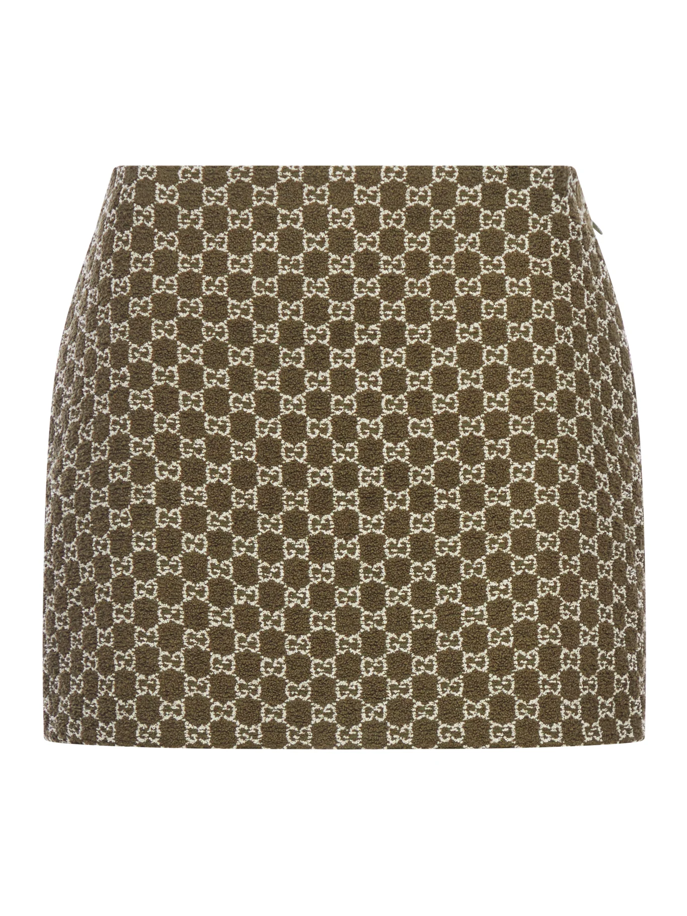 MINI SKIRT IN GG BOUCLÉ COTTON