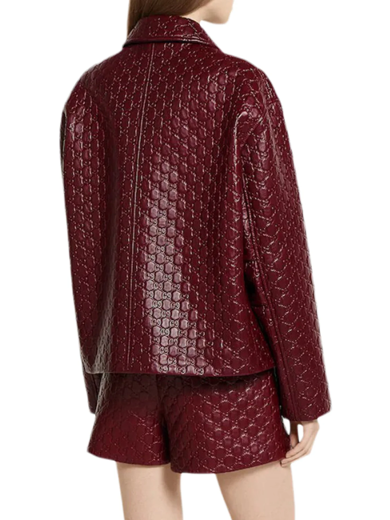 OVERSIZE JKT ALL OVER GG EMBOS - Image 4