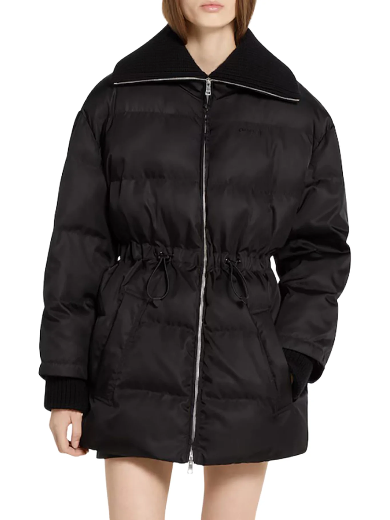 PADDED BOMBER JACKET WITH GABARDINE TRIM - Image 3