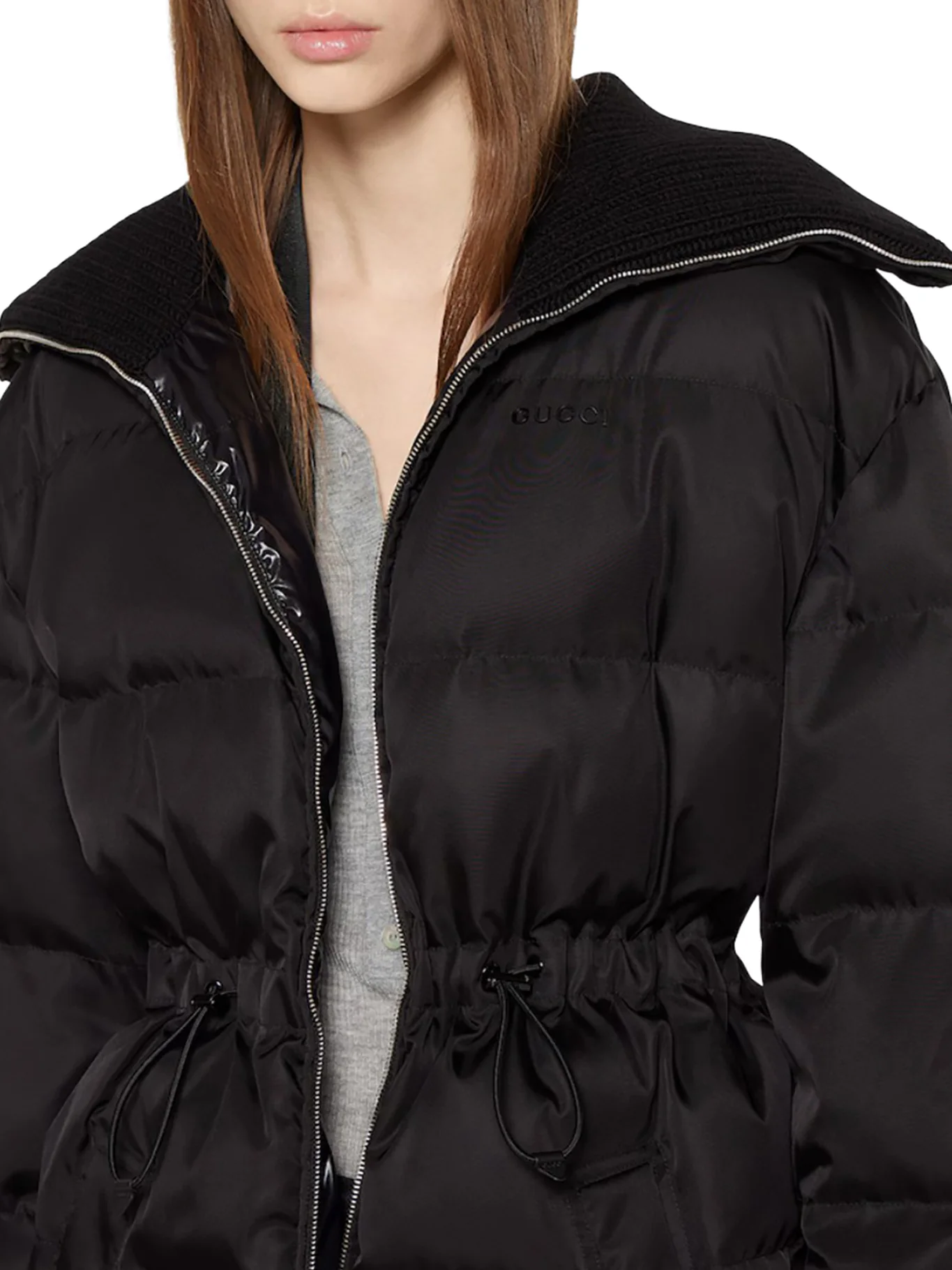PADDED BOMBER JACKET WITH GABARDINE TRIM - Image 6
