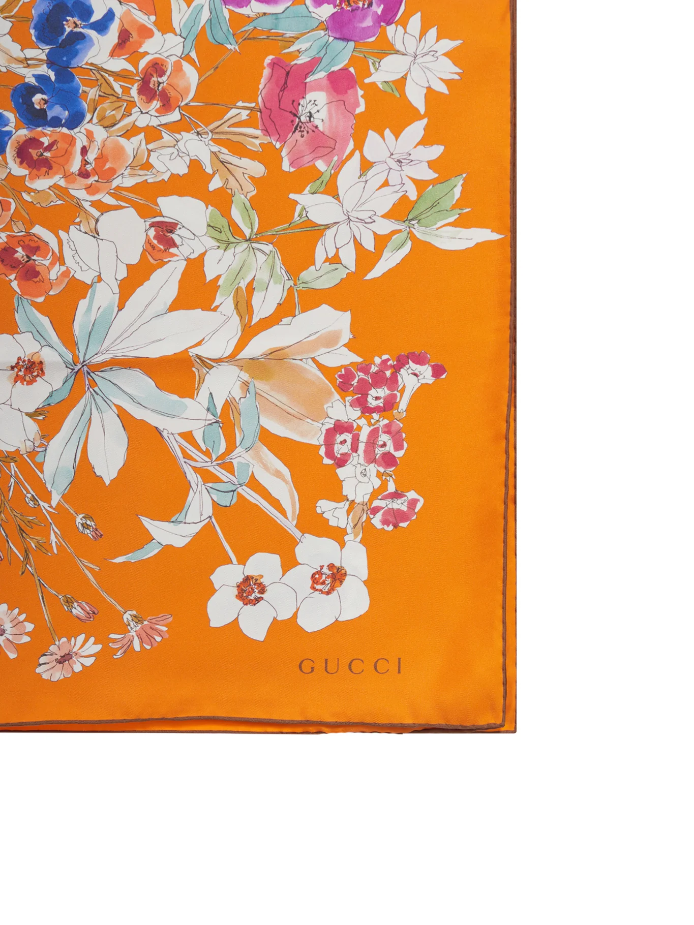 PRINTED SILK TWILL SCARF - Image 2