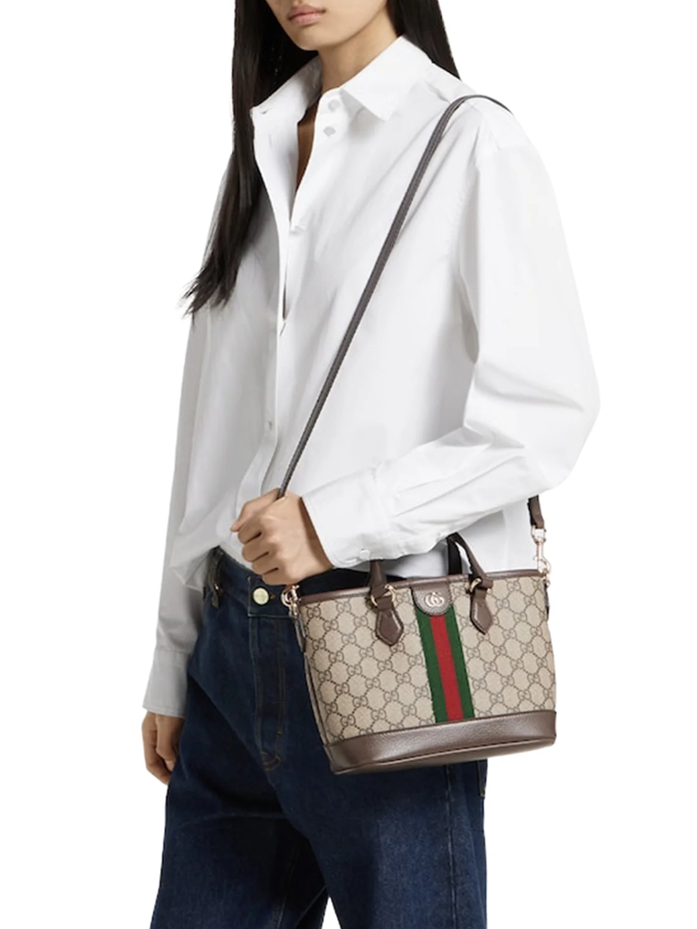 SMALL OPHIDIA SHOPPING BAG - Image 3