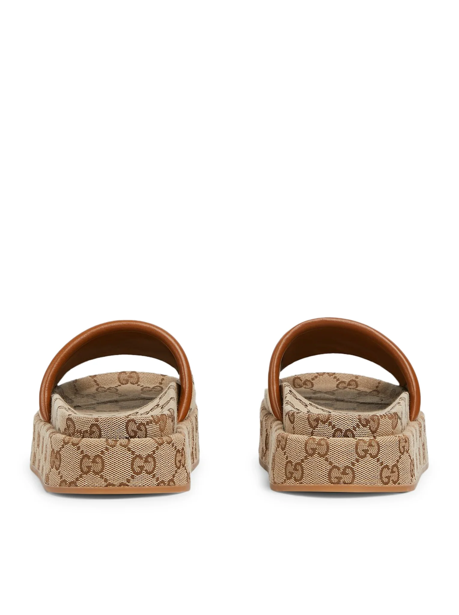 WOMEN`S PLATFORM SANDAL WITH GG - Image 4