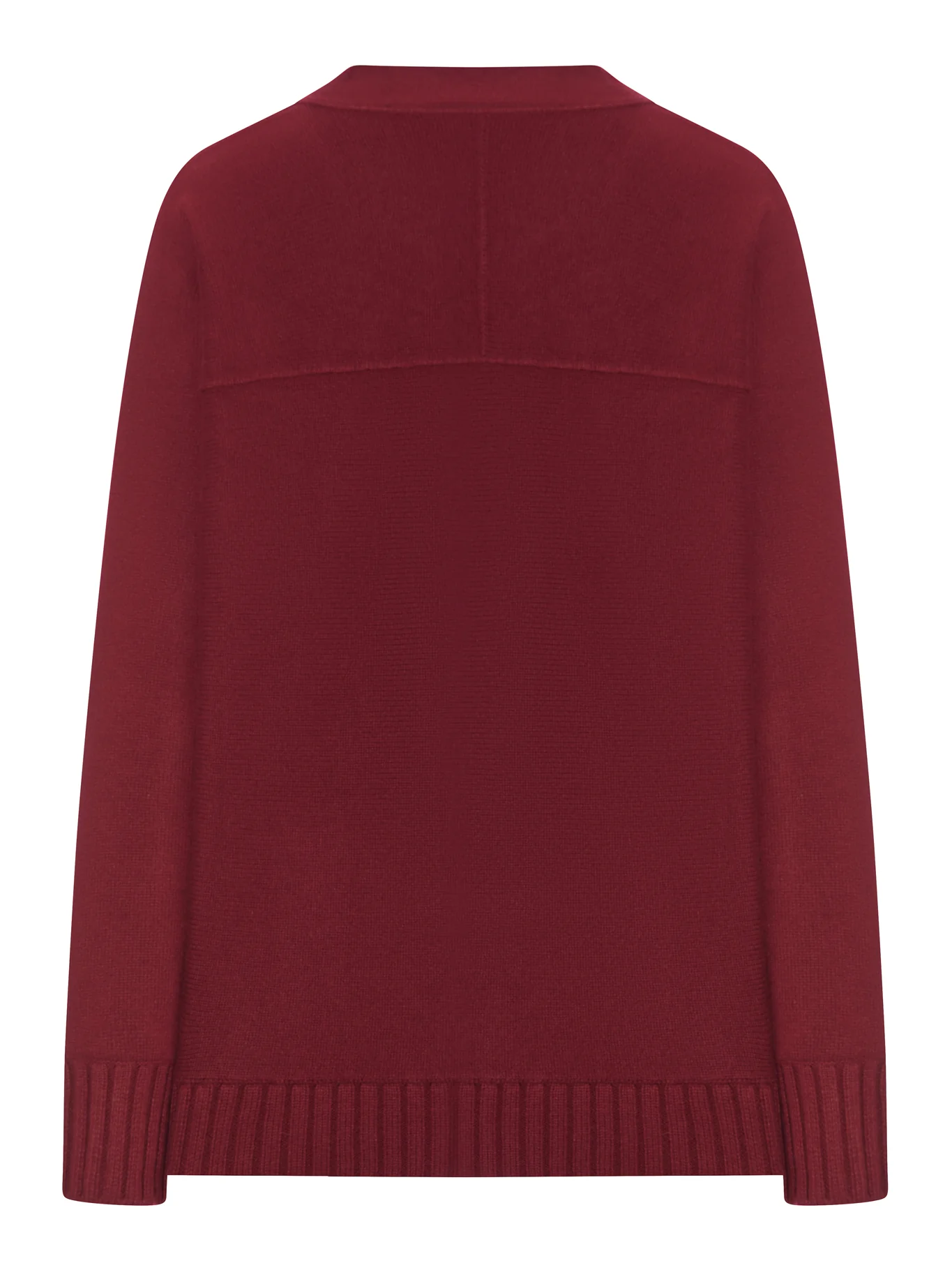 WOOL CARDIGAN WITH GOLDEN CLIPS - Image 2