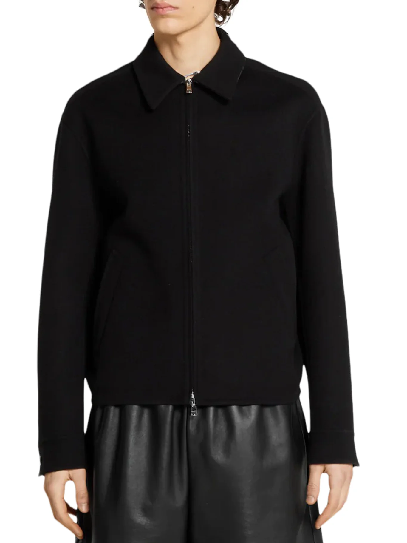 WOOL JACKET WITH ZIP - Image 3