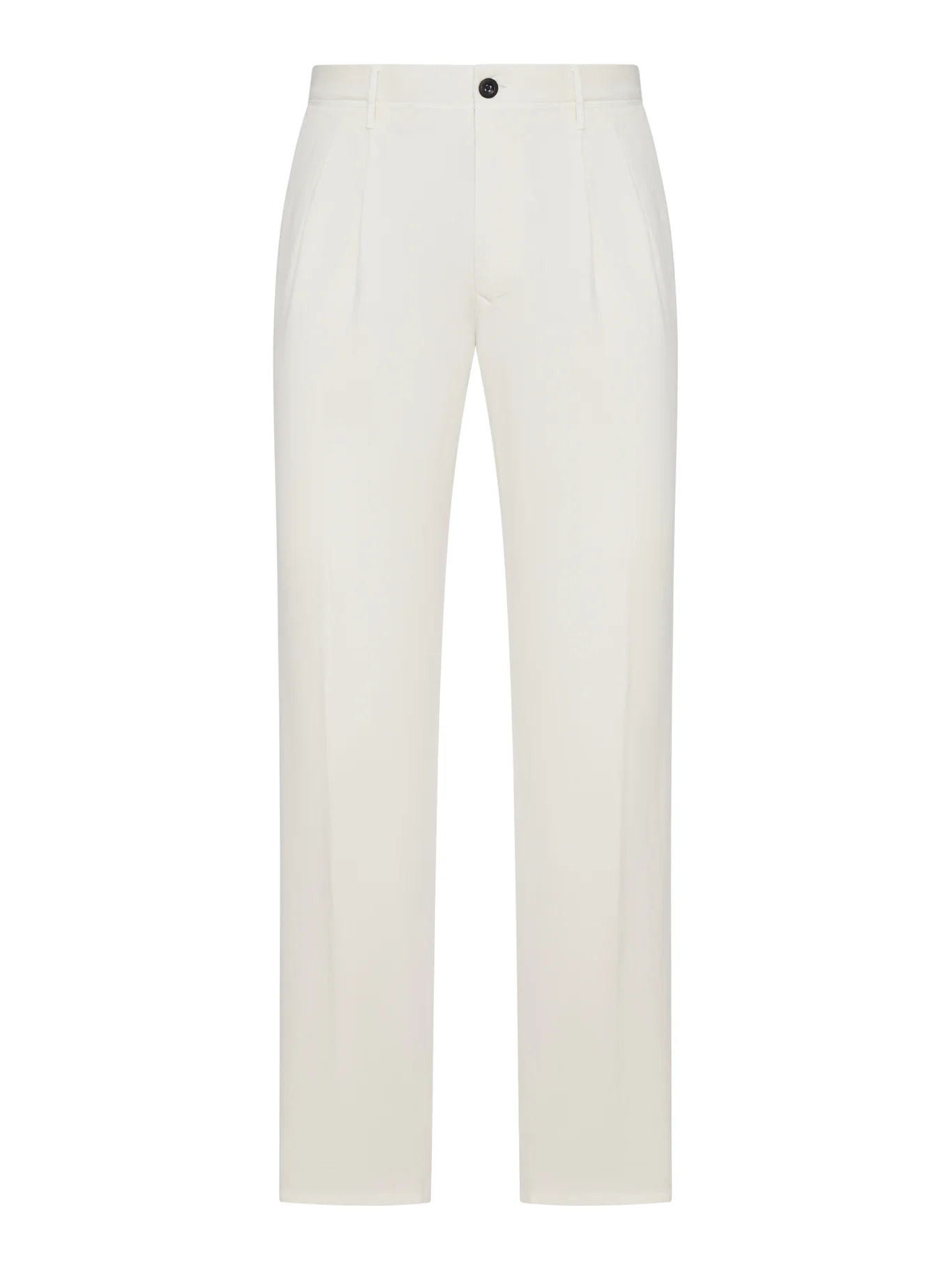 TAILORED TAILORED TROUSERS IN COTTON AND LINEN BLEND