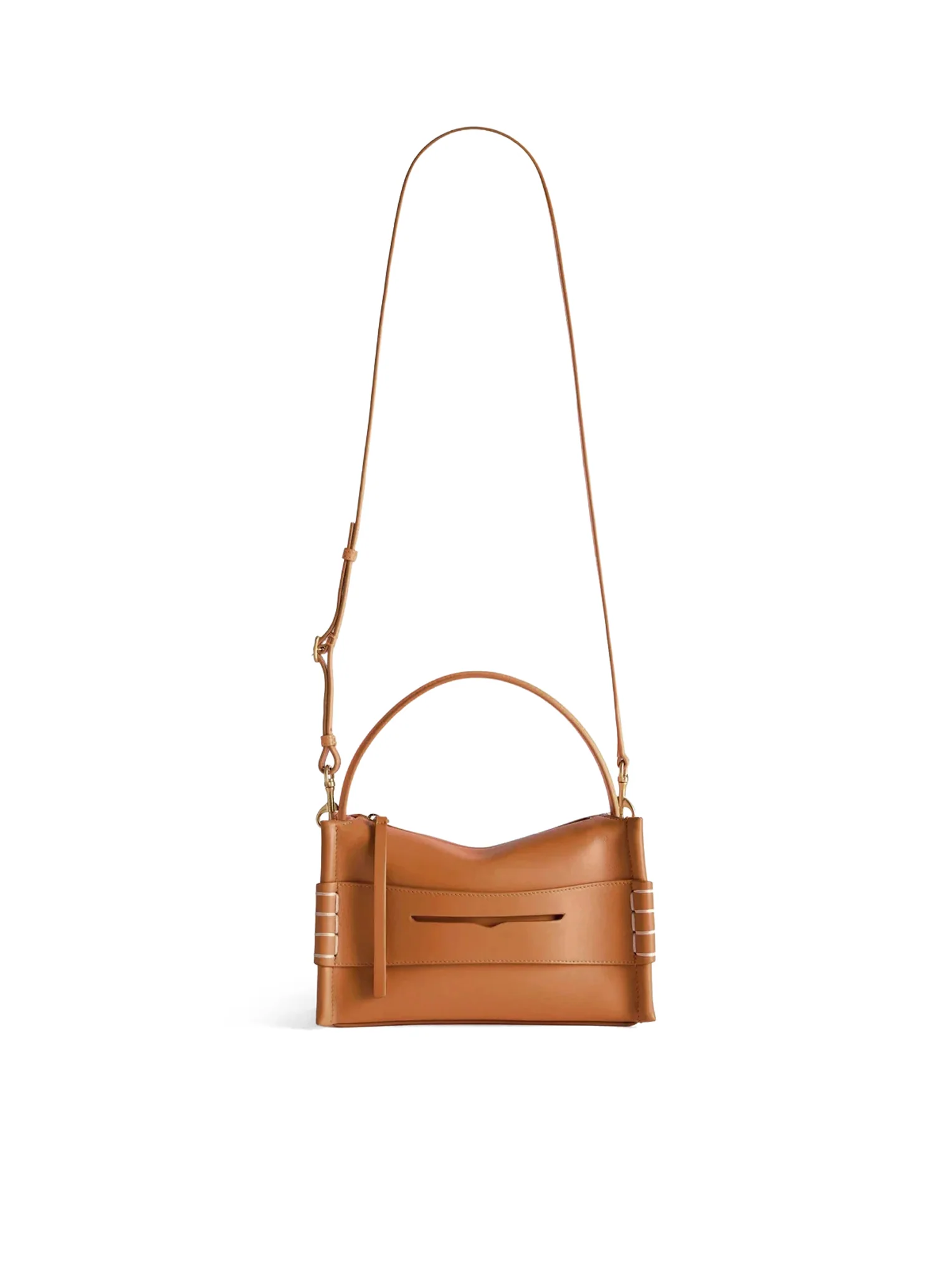 SMALL LOAFER BAG IN BROWN LEATHER - Image 4