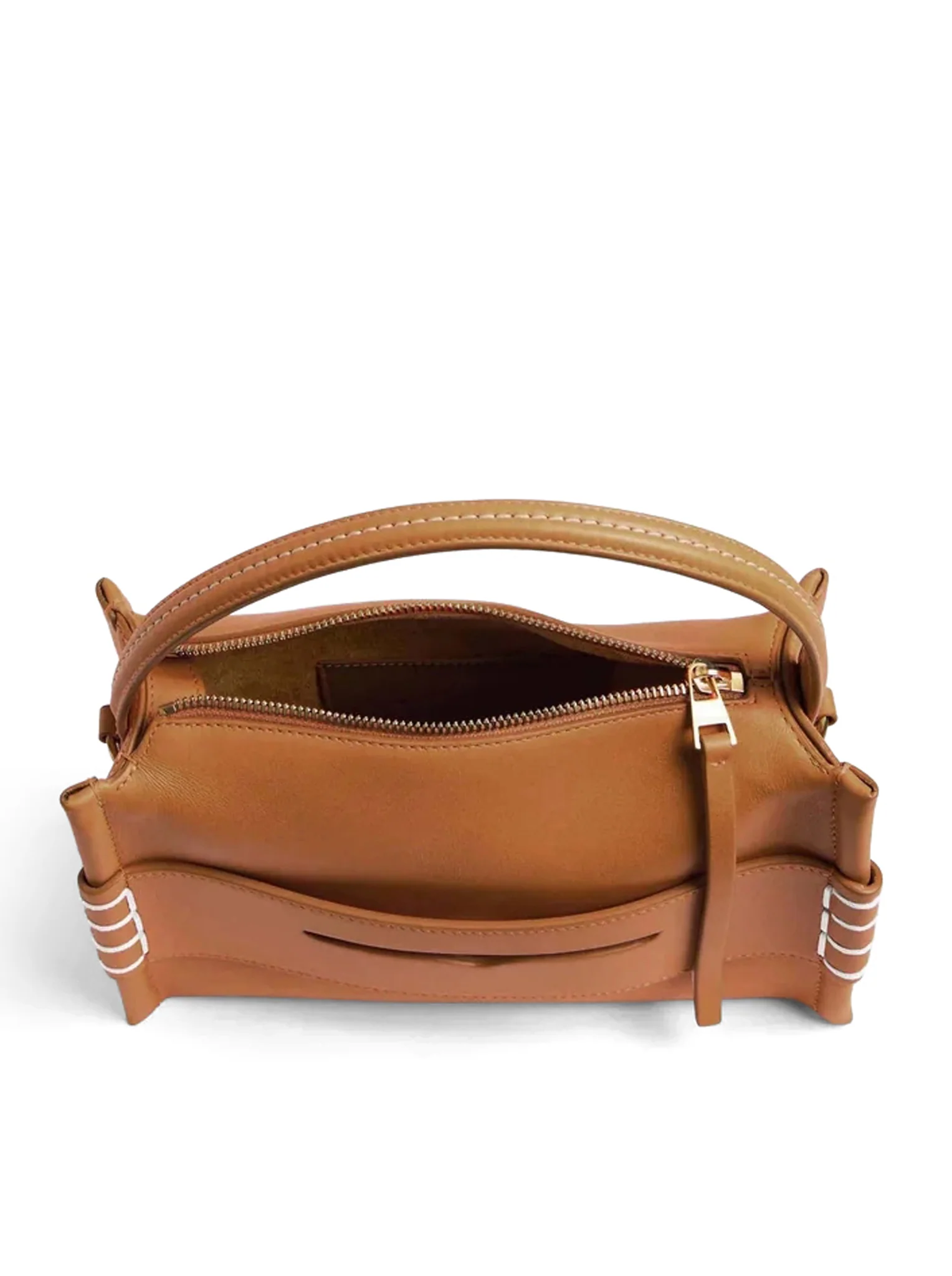 SMALL LOAFER BAG IN BROWN LEATHER - Image 5