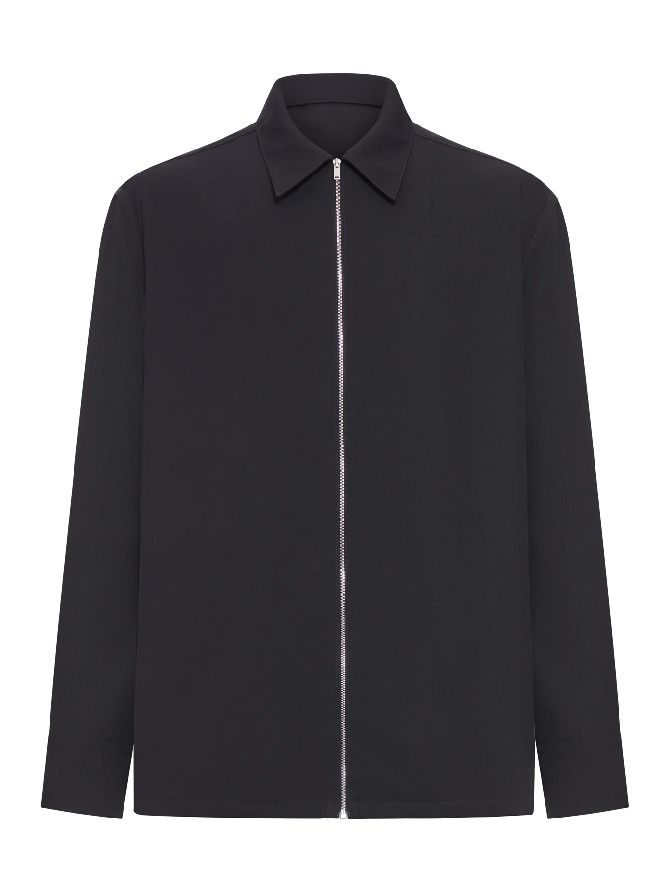 BOXY SHIRT WITH ZIP