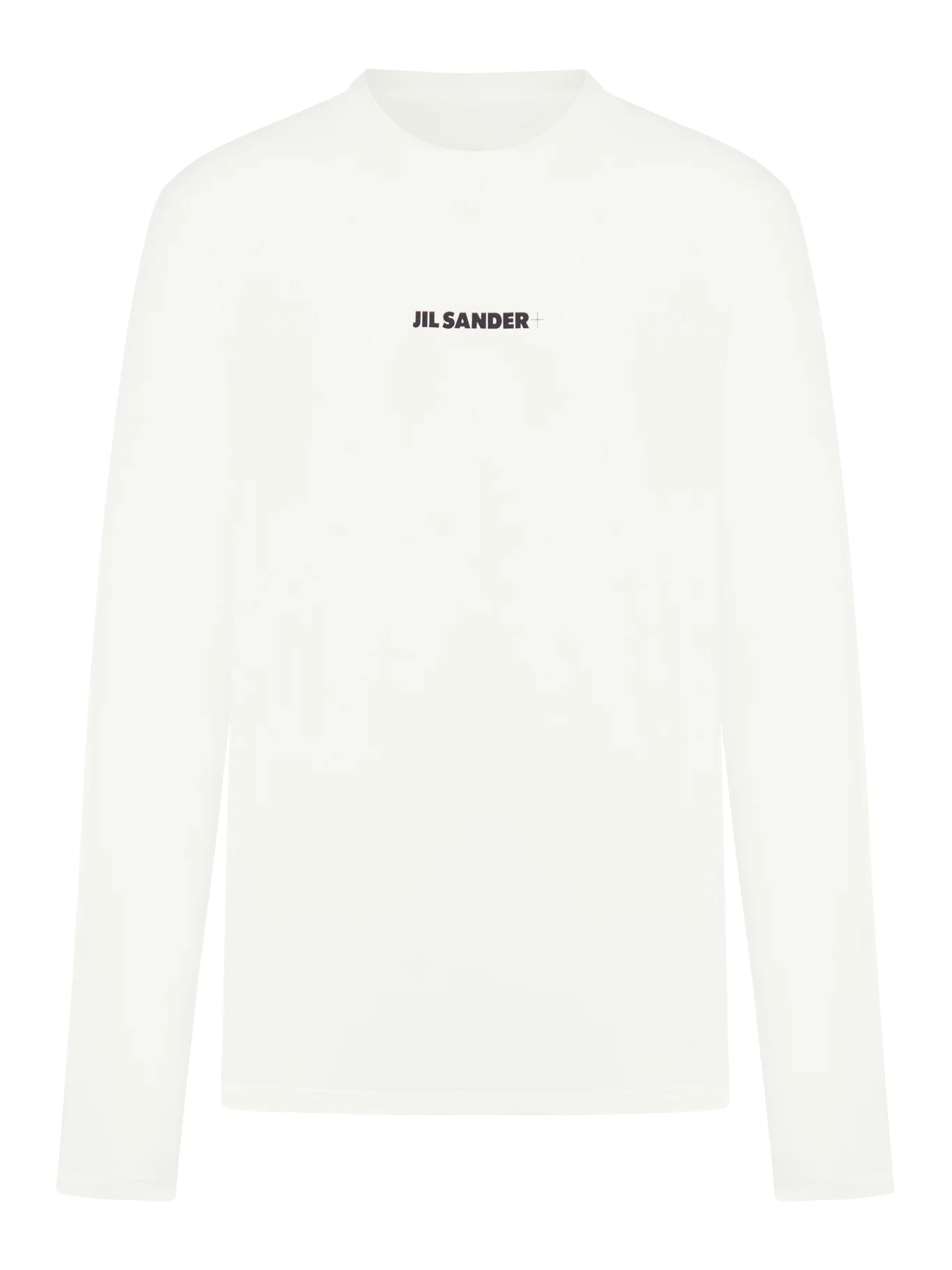 LONG SLEEVE T-SHIRT WITH ROUND NECK AND PRINTED LOGO ON THE CHEST