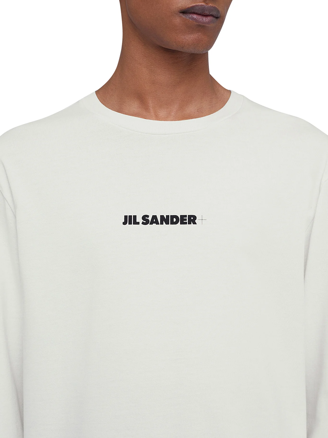 LONG SLEEVE T-SHIRT WITH ROUND NECK AND PRINTED LOGO ON THE CHEST - Image 6