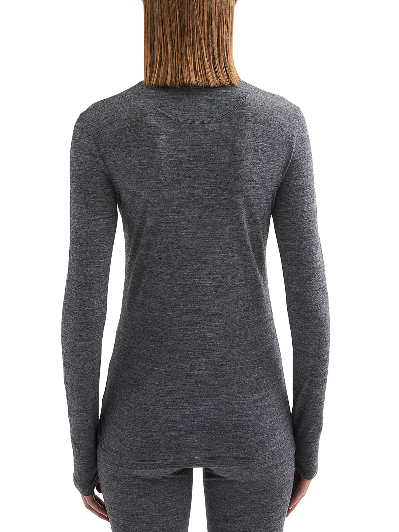 LONG-SLEEVED TOP WITH FUNNEL NECKLINE - Image 4