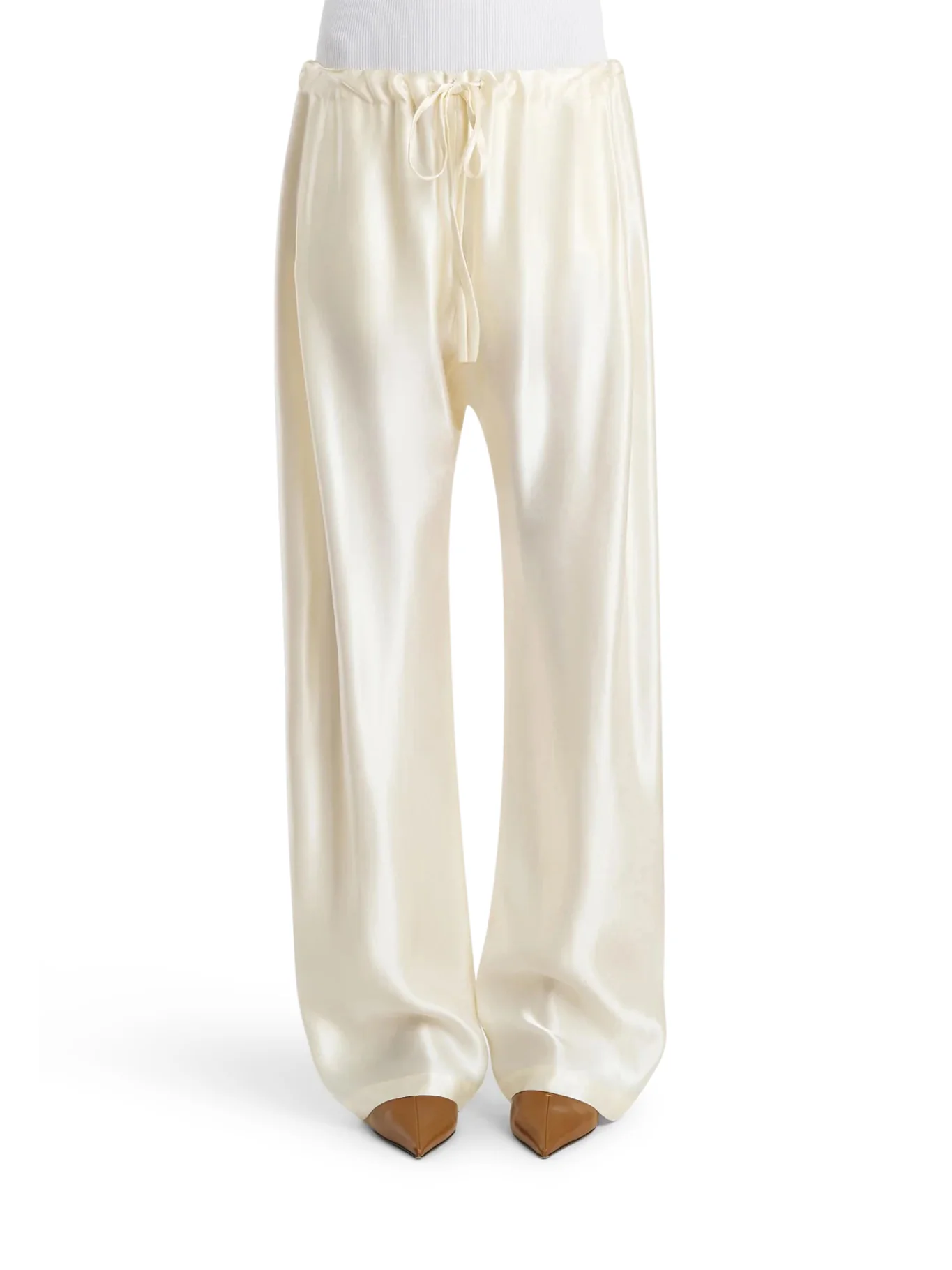 ROHEN SATIN TROUSERS - Image 3