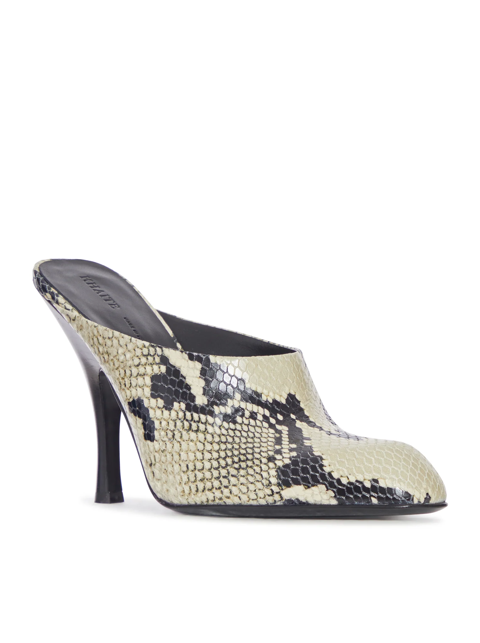 SNAKESKIN PRINT MULE - Image 2
