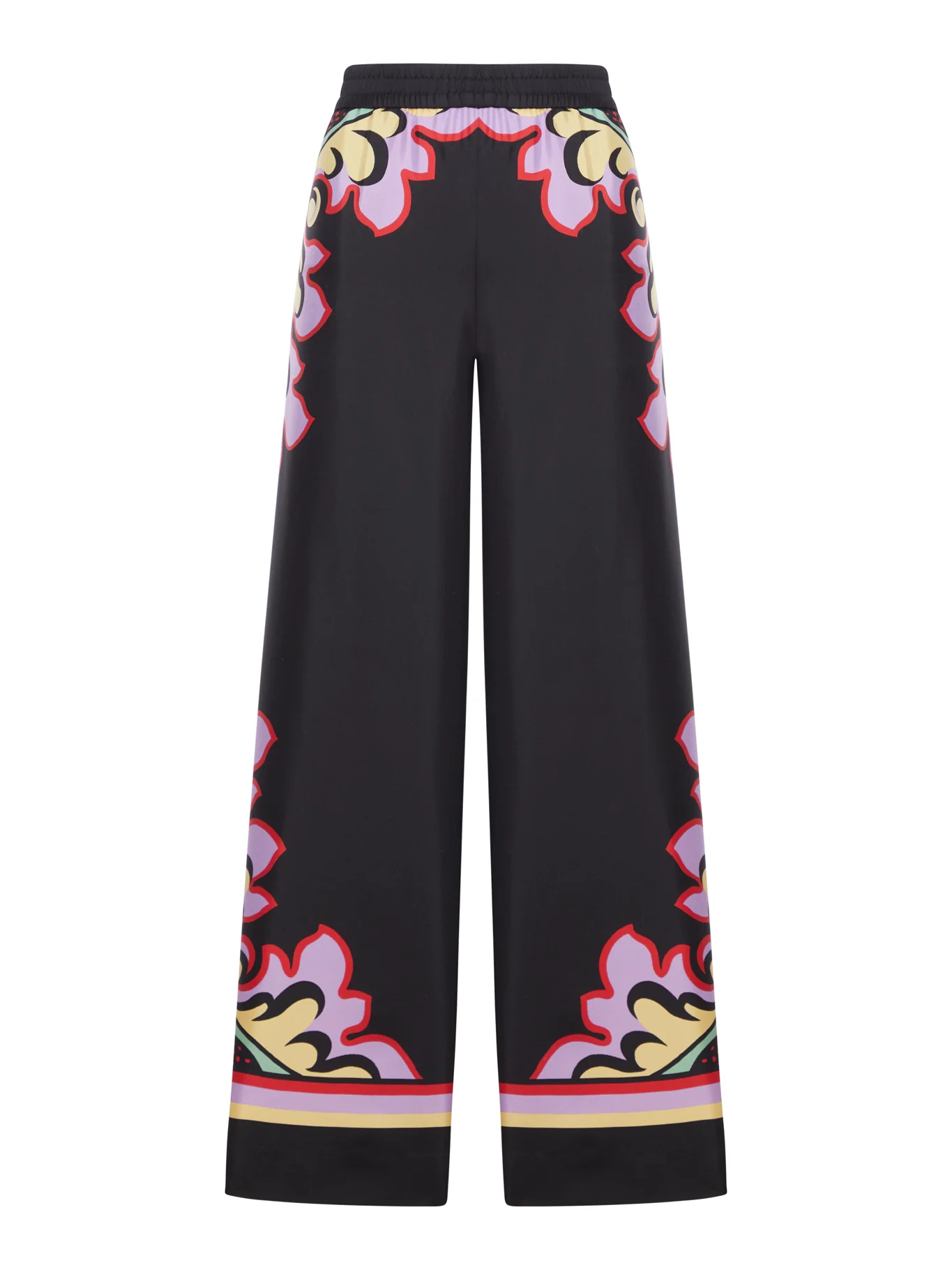 SILK PALAZZO TROUSERS