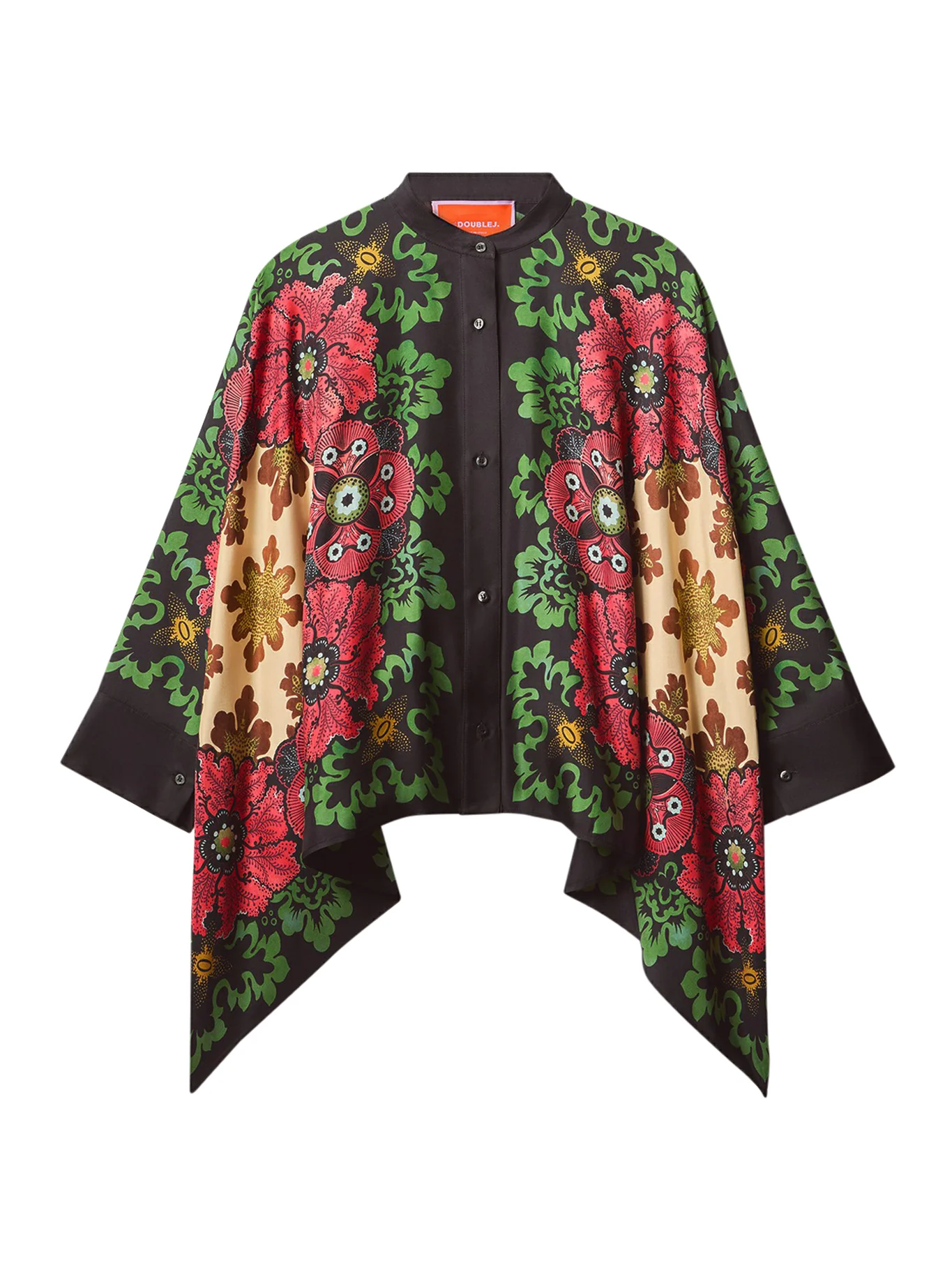 SILK SCARF SHIRT