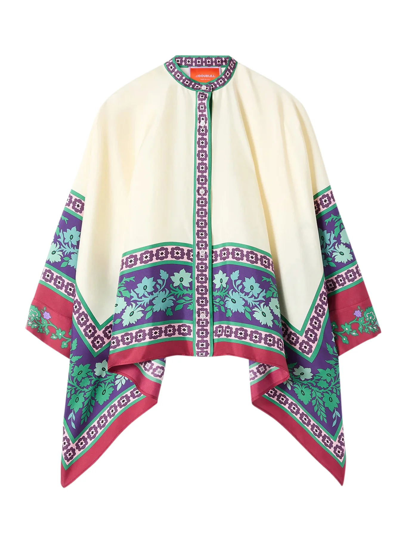 SILK SCARF SHIRT
