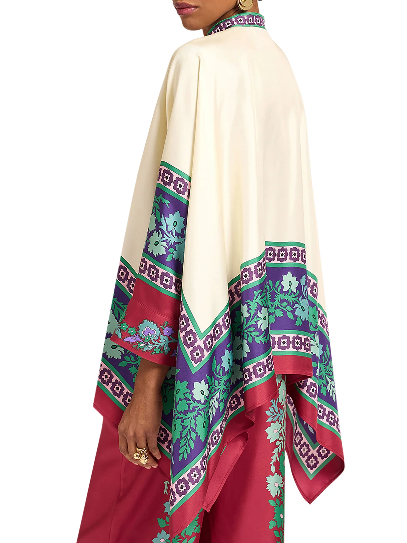 SILK SCARF SHIRT - Image 3