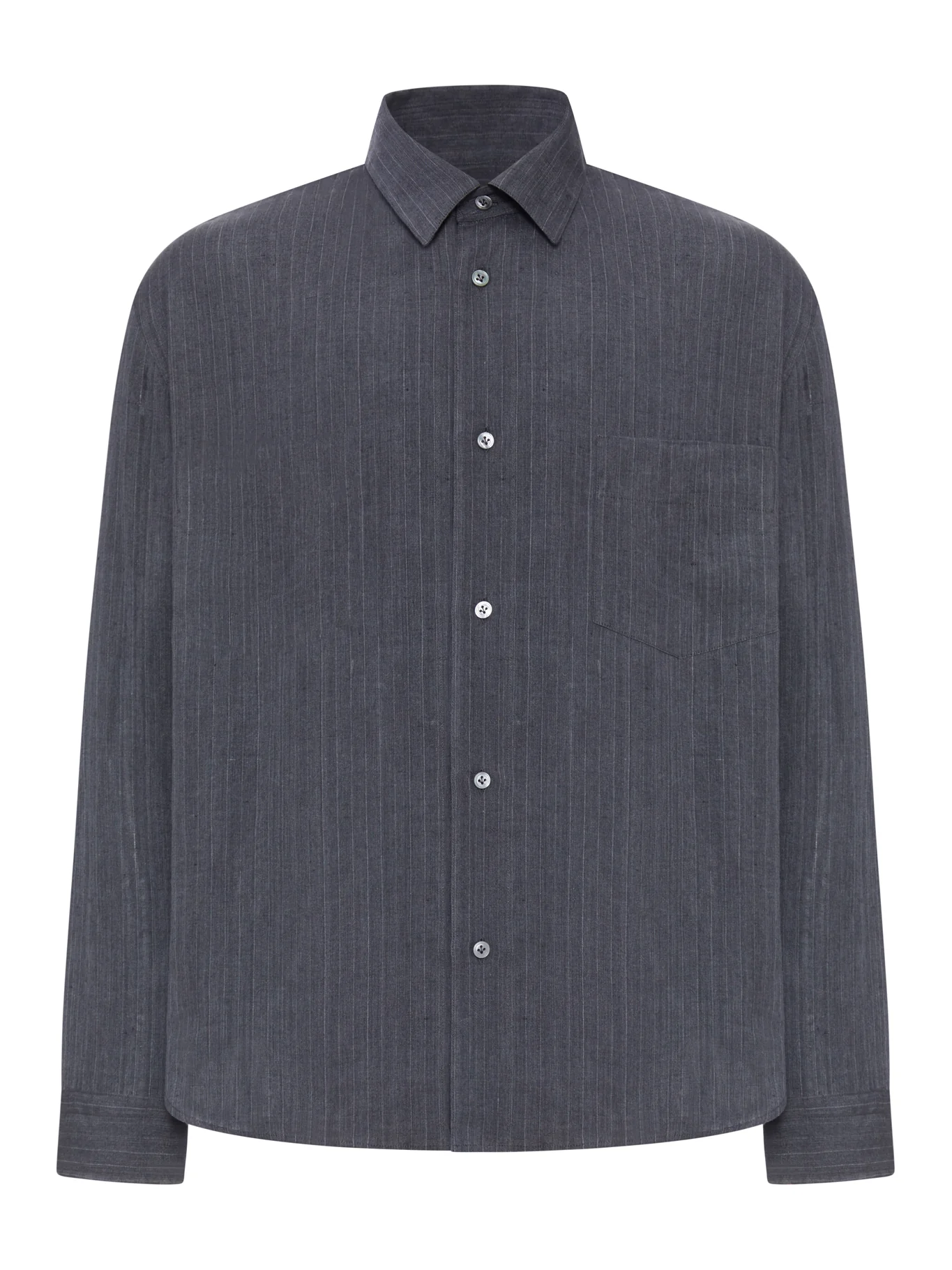 STRIPED LINEN SHIRT