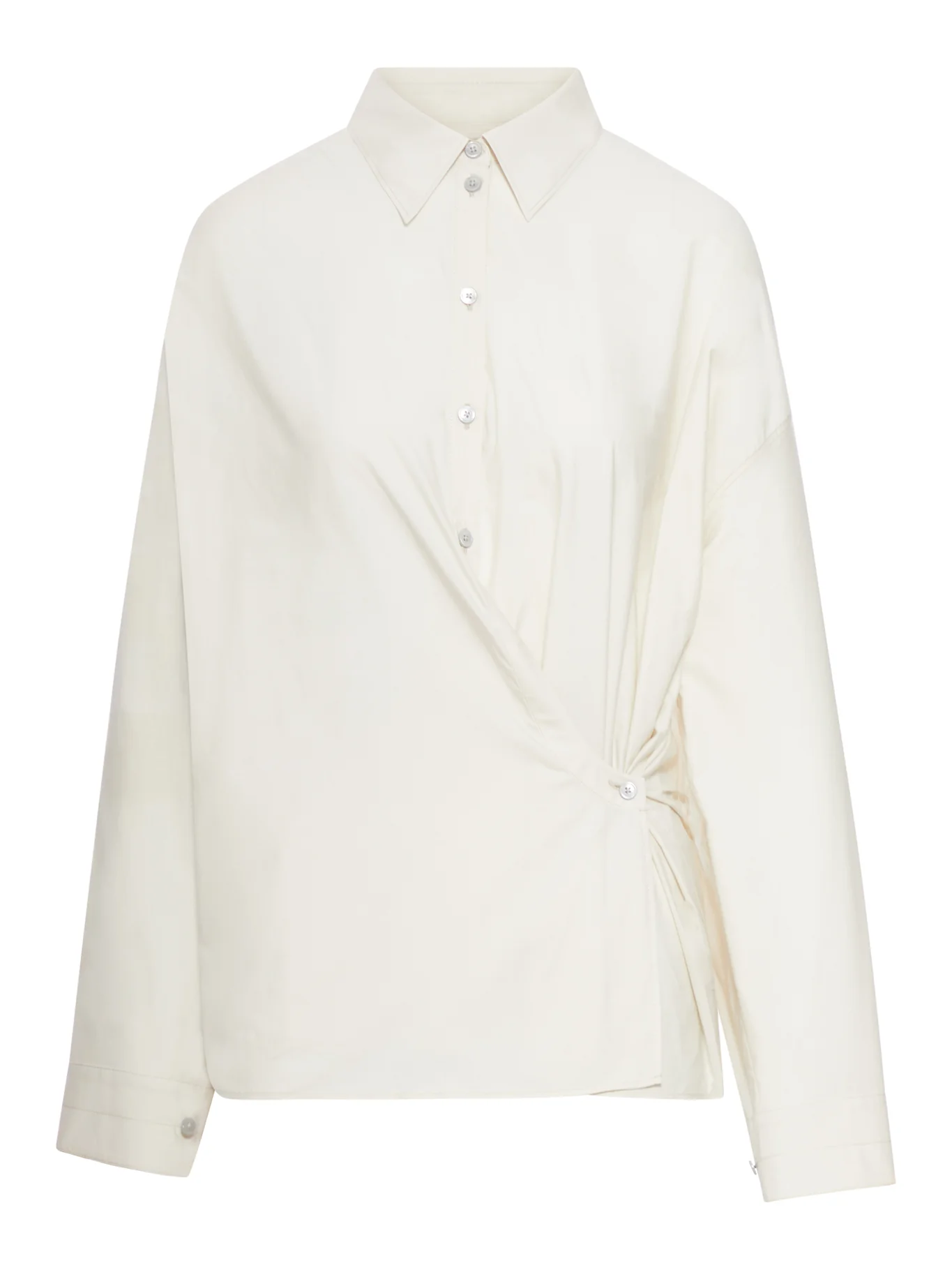 TWISTED COTTON SHIRT
