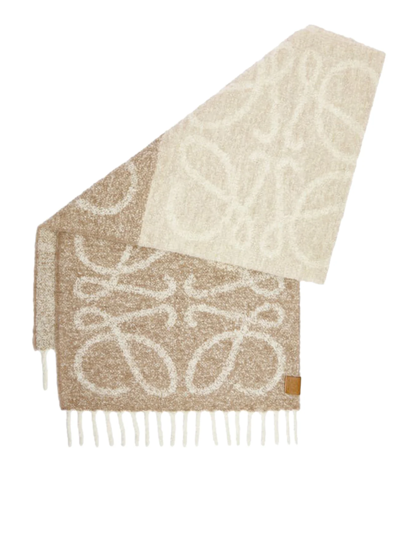 WOOL ANAGRAM SCARF
