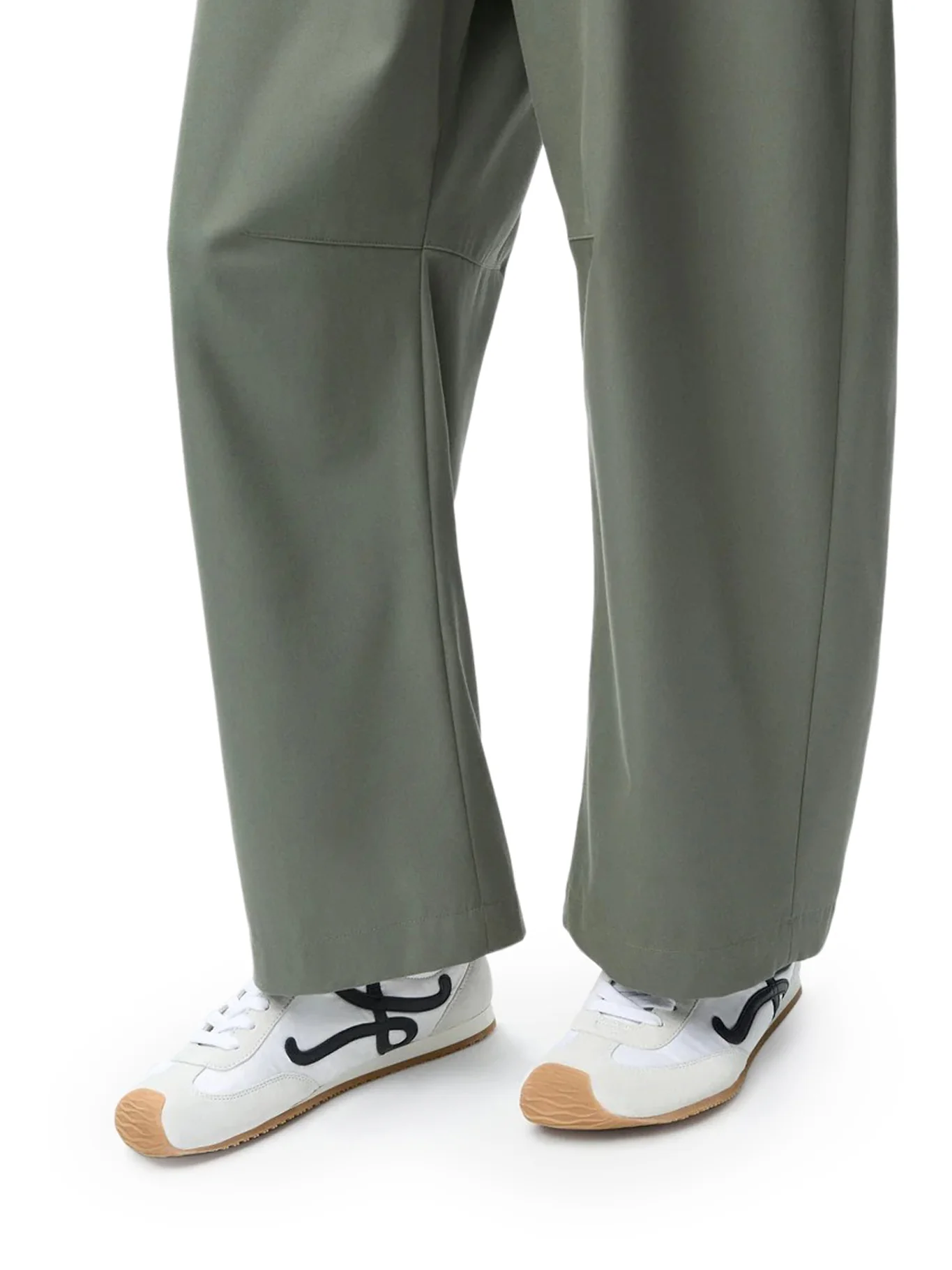 BALLET RUNNER 2.0 IN NYLON AND CALFSKIN - Image 2