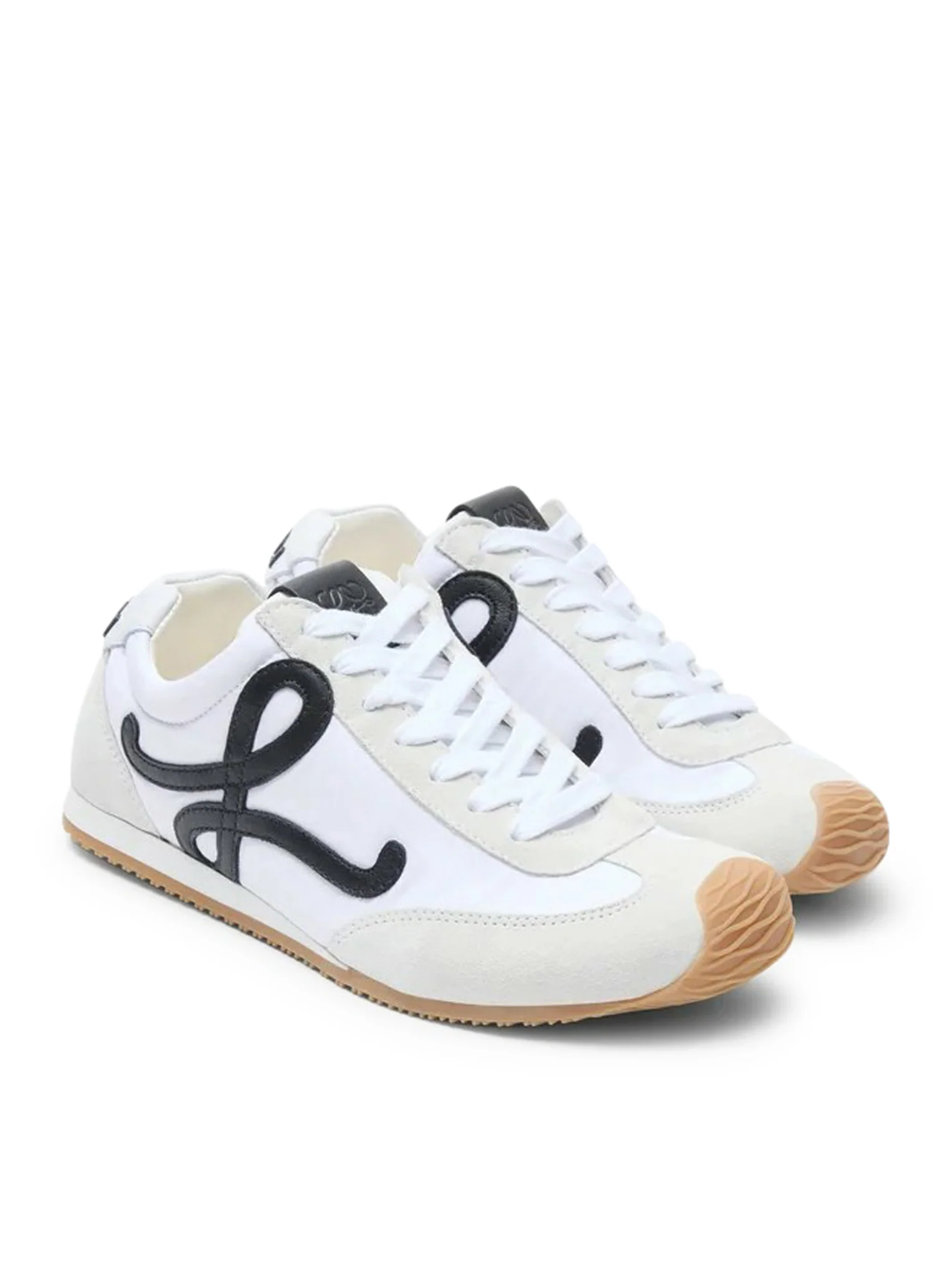 BALLET RUNNER 2.0 IN NYLON AND CALFSKIN - Image 3