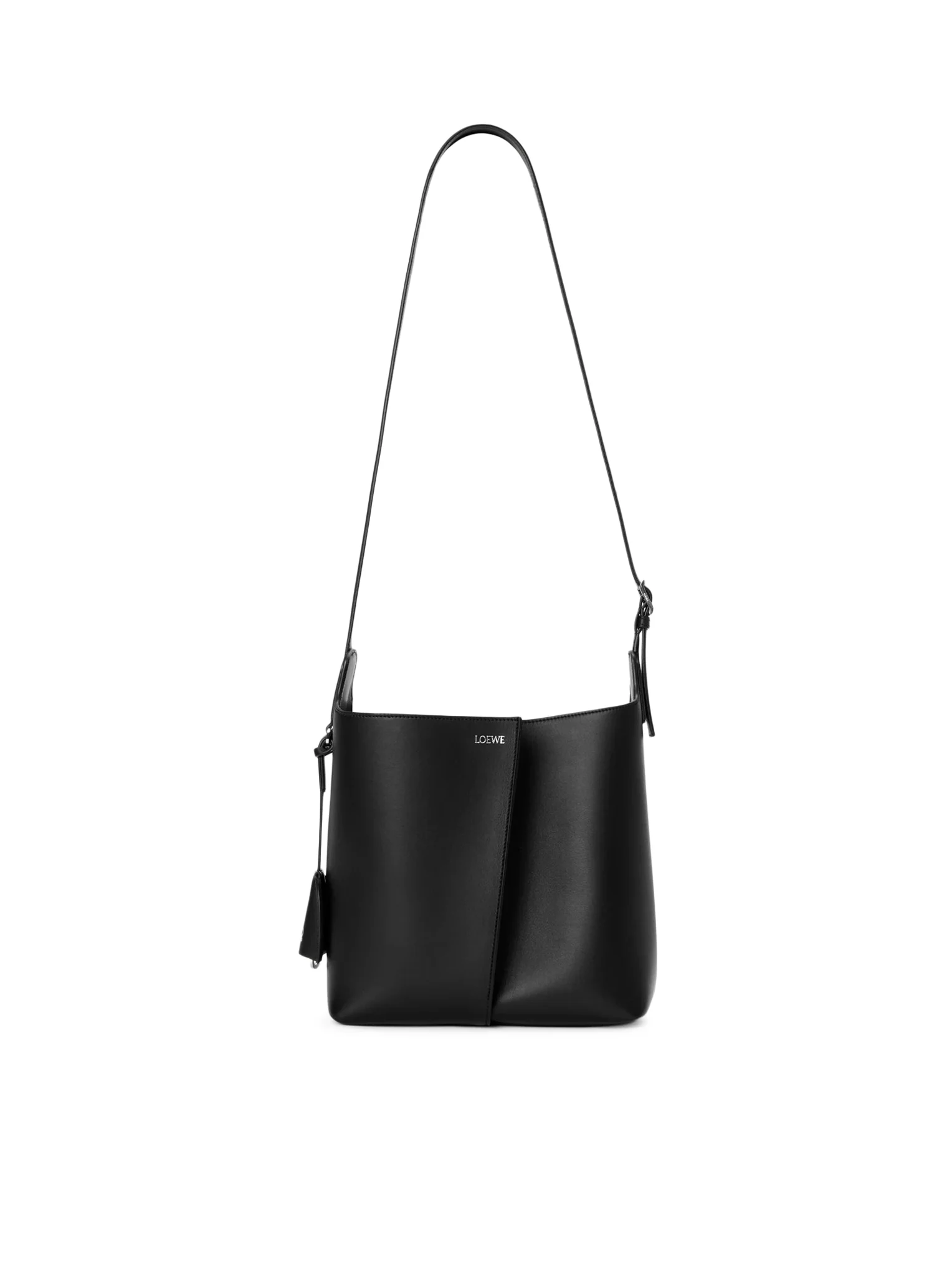 BILBAO MEDIUM BUCKET BAG IN SMOOTH CALFSKIN - Image 9