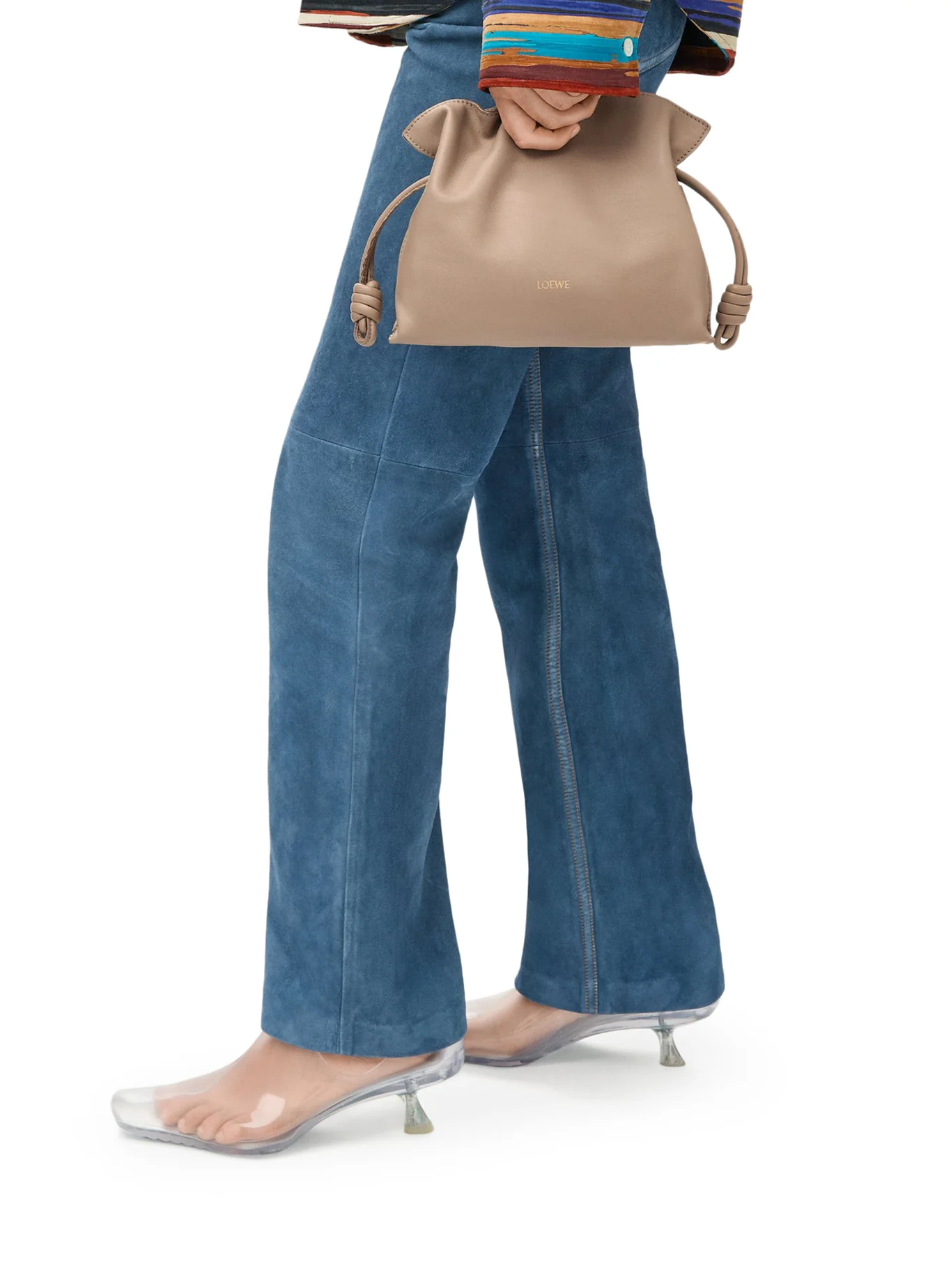 FLAMENCO CLUTCH MINI BAG IN CALFSKIN NAPPA - Image 3