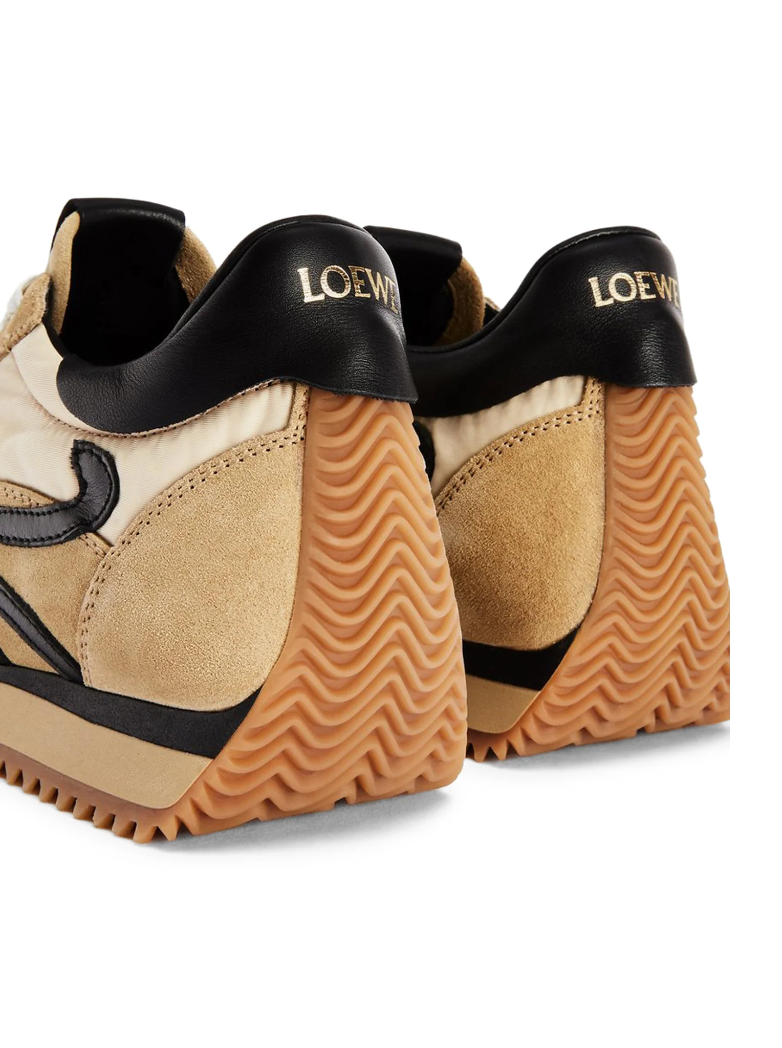 SNEAKERS FLOW RUNNER IN NYLON AND LEATHER AND SUEDE - Image 5