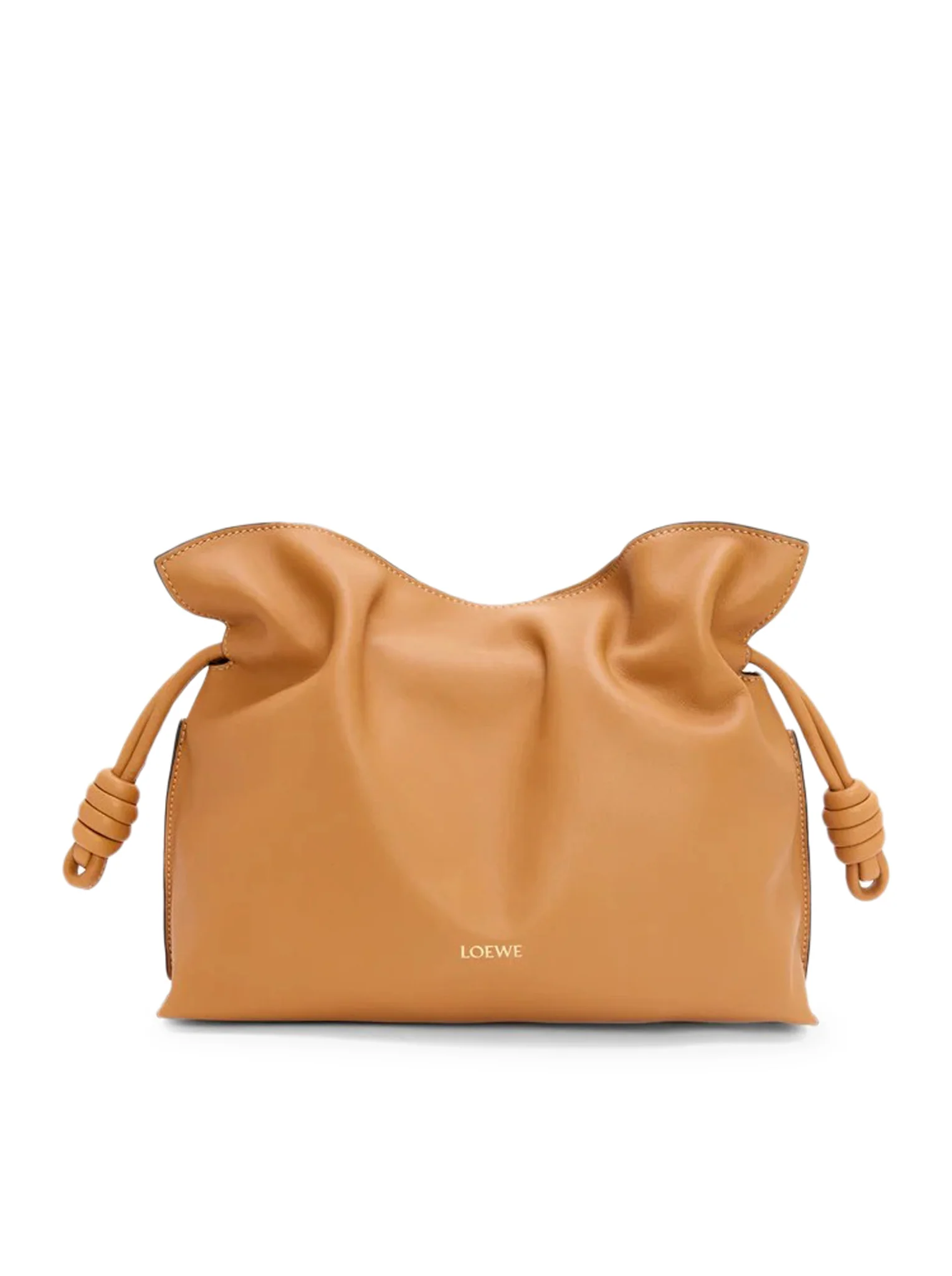 MEDIUM FLAMENCO CLUTCH IN NAPPA