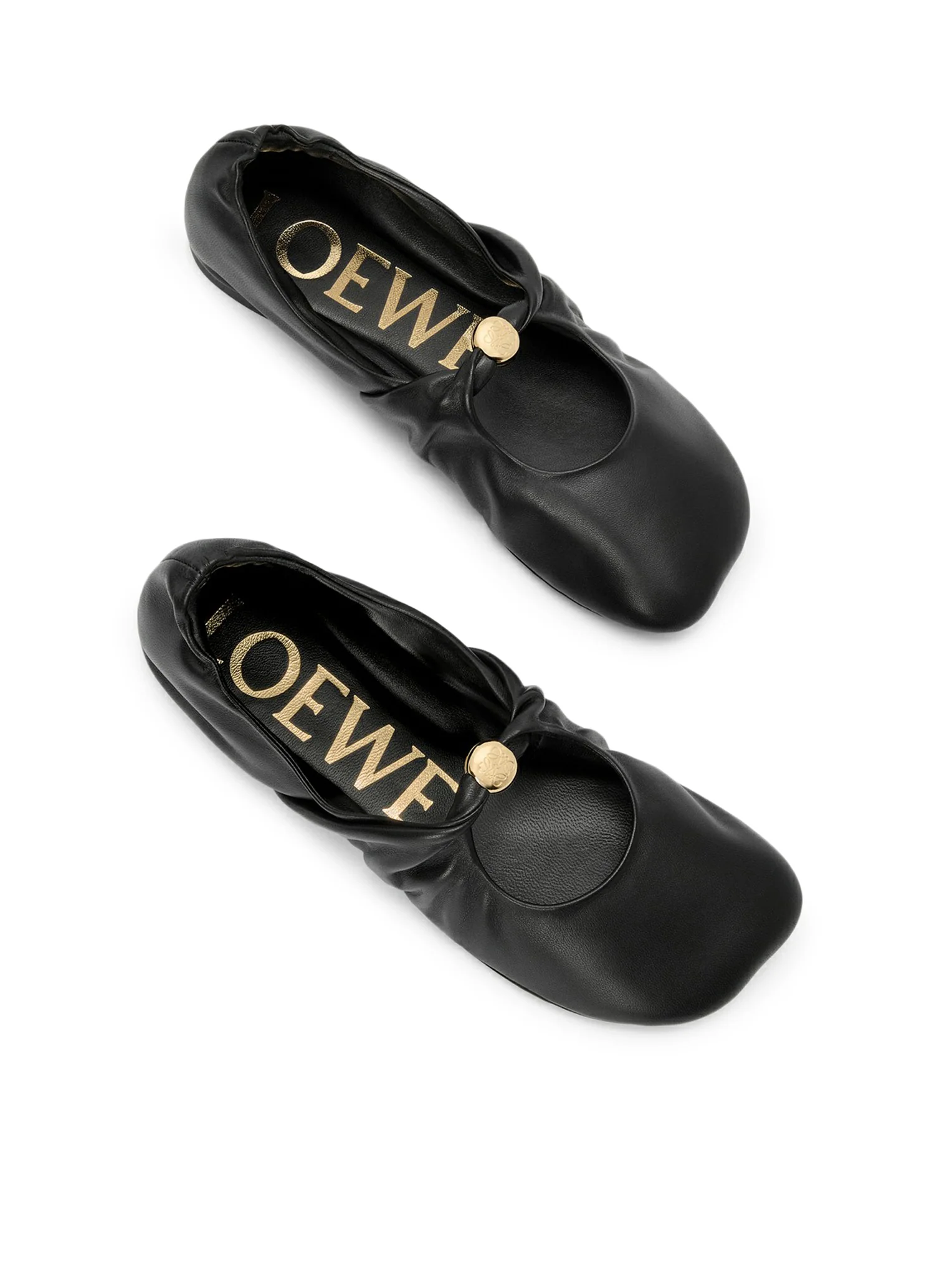 PEBBLE BALLERINAS IN LAMBSKIN NAPPA - Image 4
