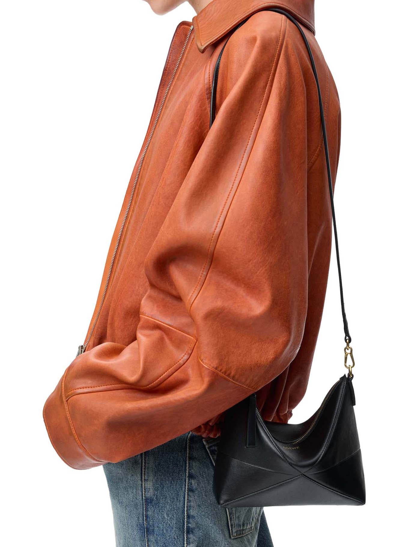 PUZZLE FOLD POUCH IN POLISHED CALFSKIN - Image 5
