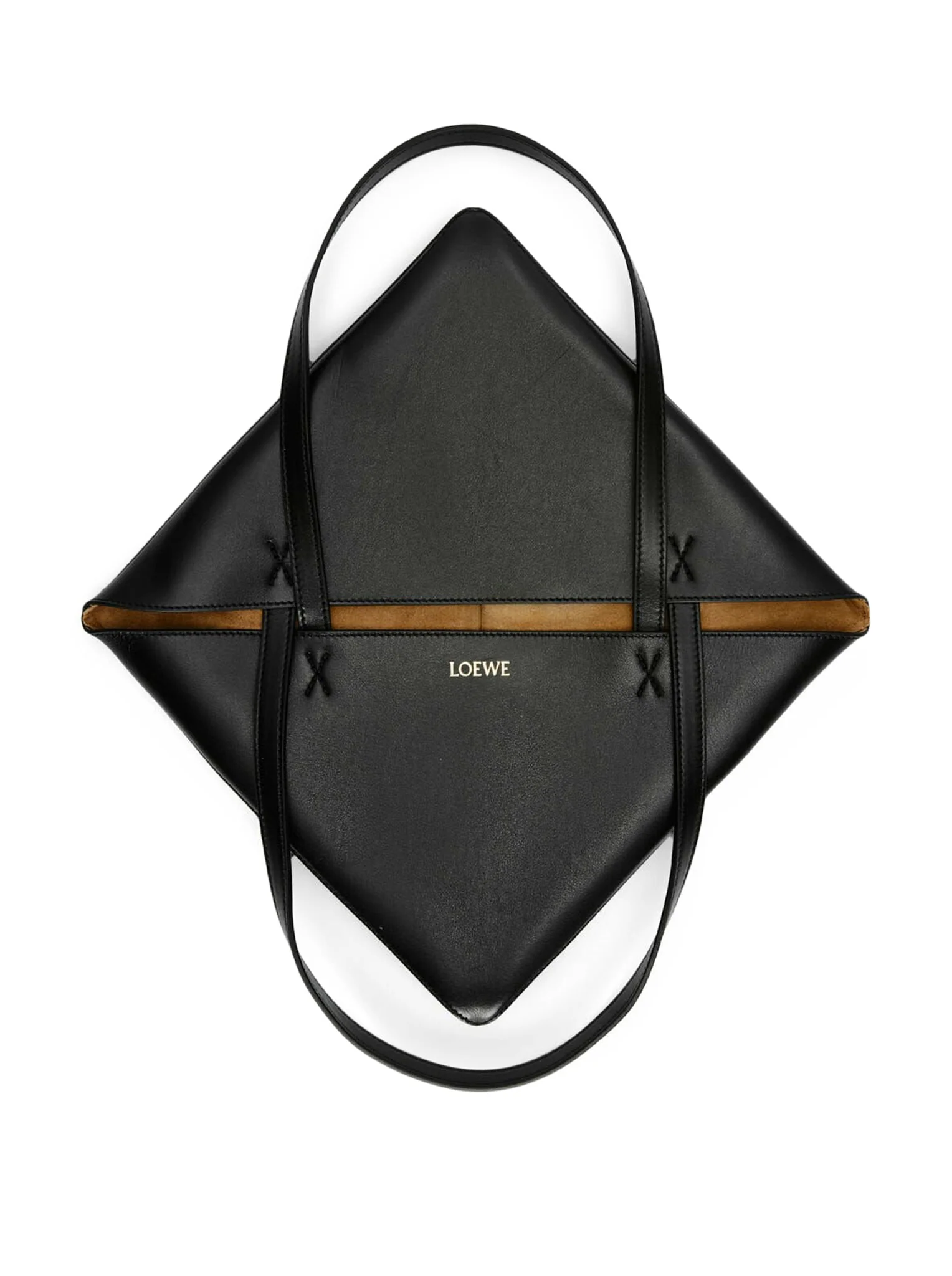 PUZZLE FOLD TOTE BAG IN POLISHED CALFSKIN - Image 7