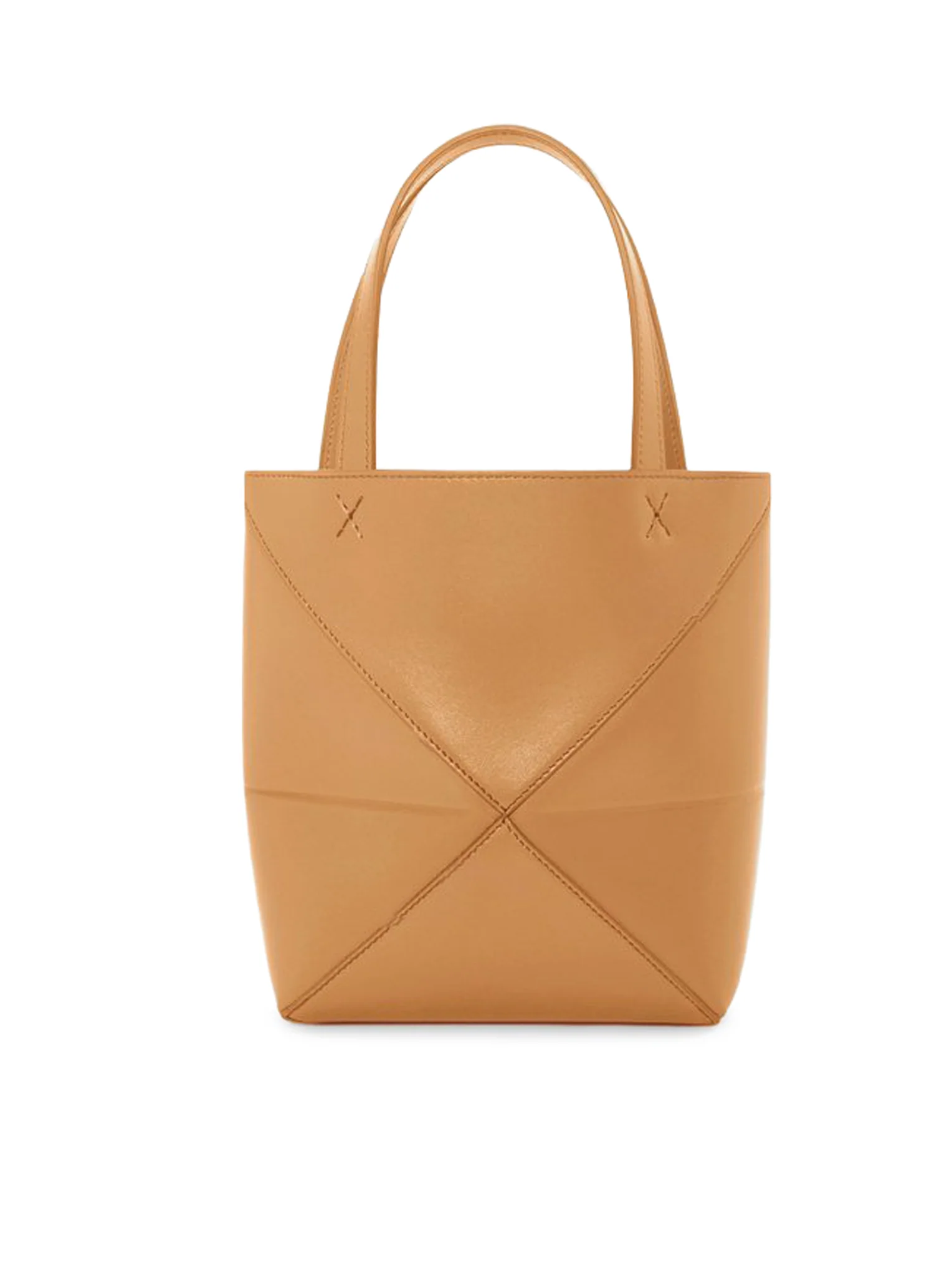 PUZZLE FOLD TOTE BAG IN POLISHED CALFSKIN - Image 6
