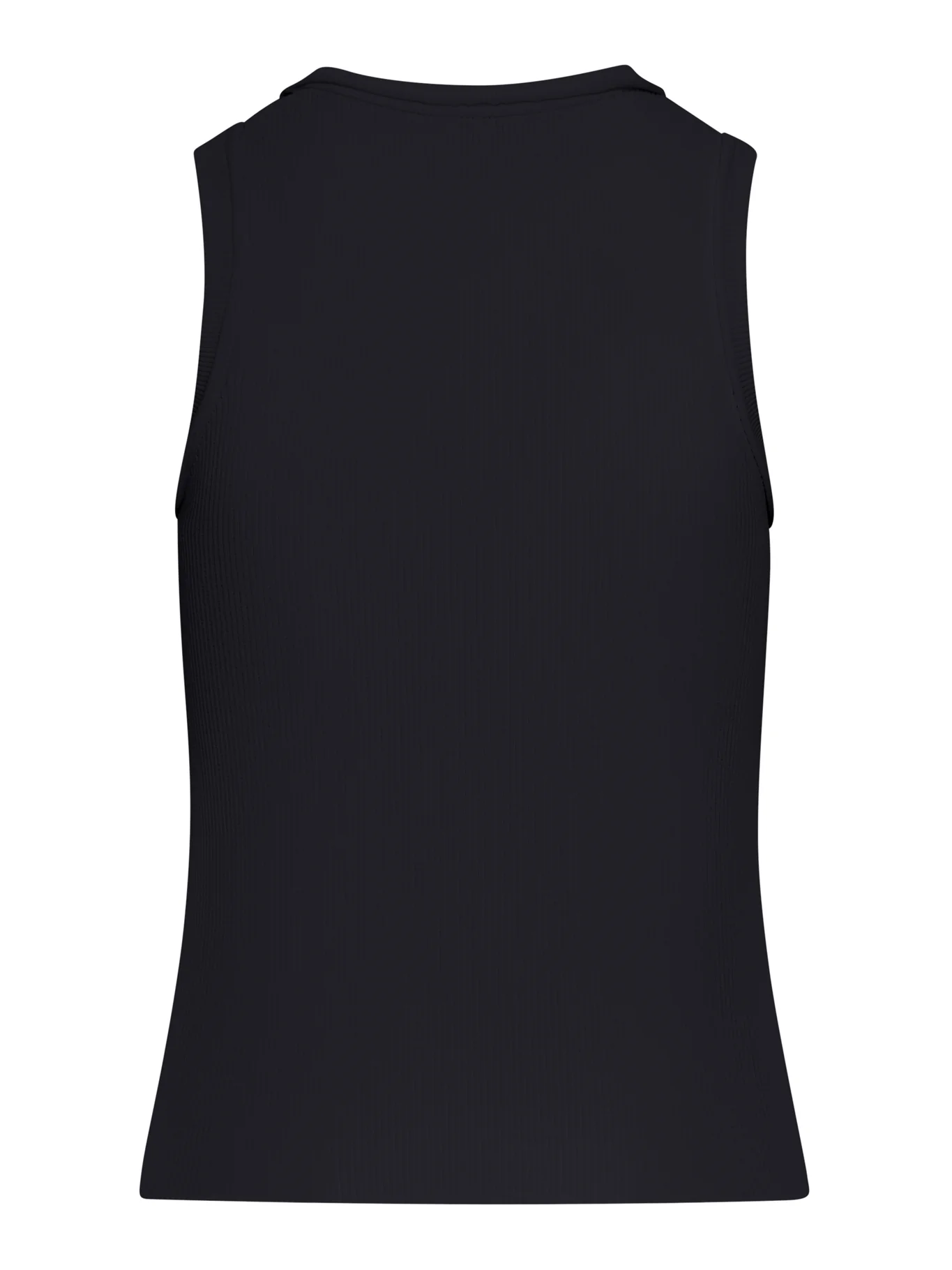 RIBBED TOP WITH ANAGRAM EMBROIDERY - Image 2
