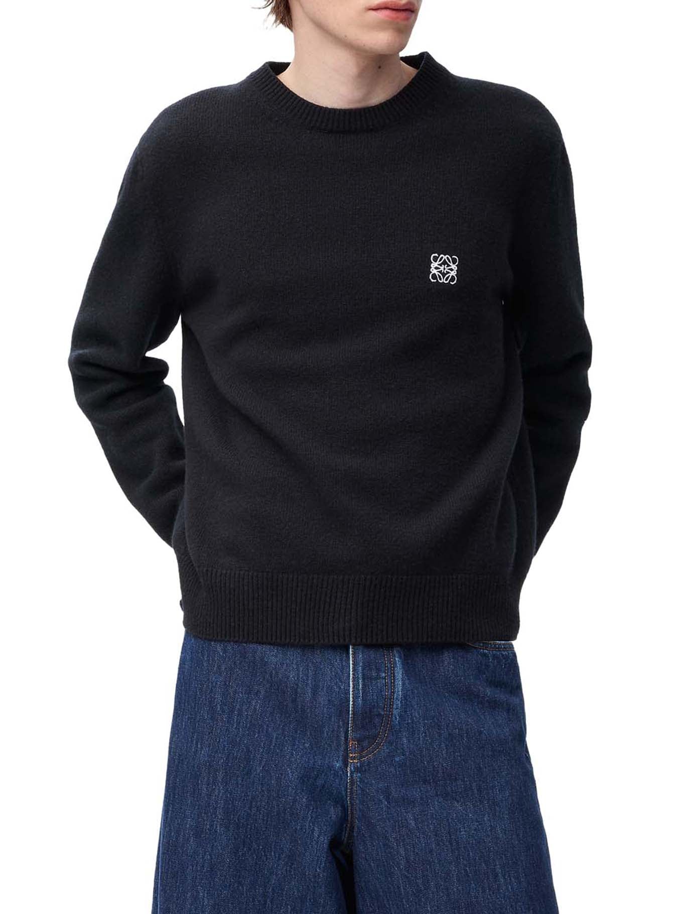 WOOL SWEATER WITH ANAGRAM - Image 3